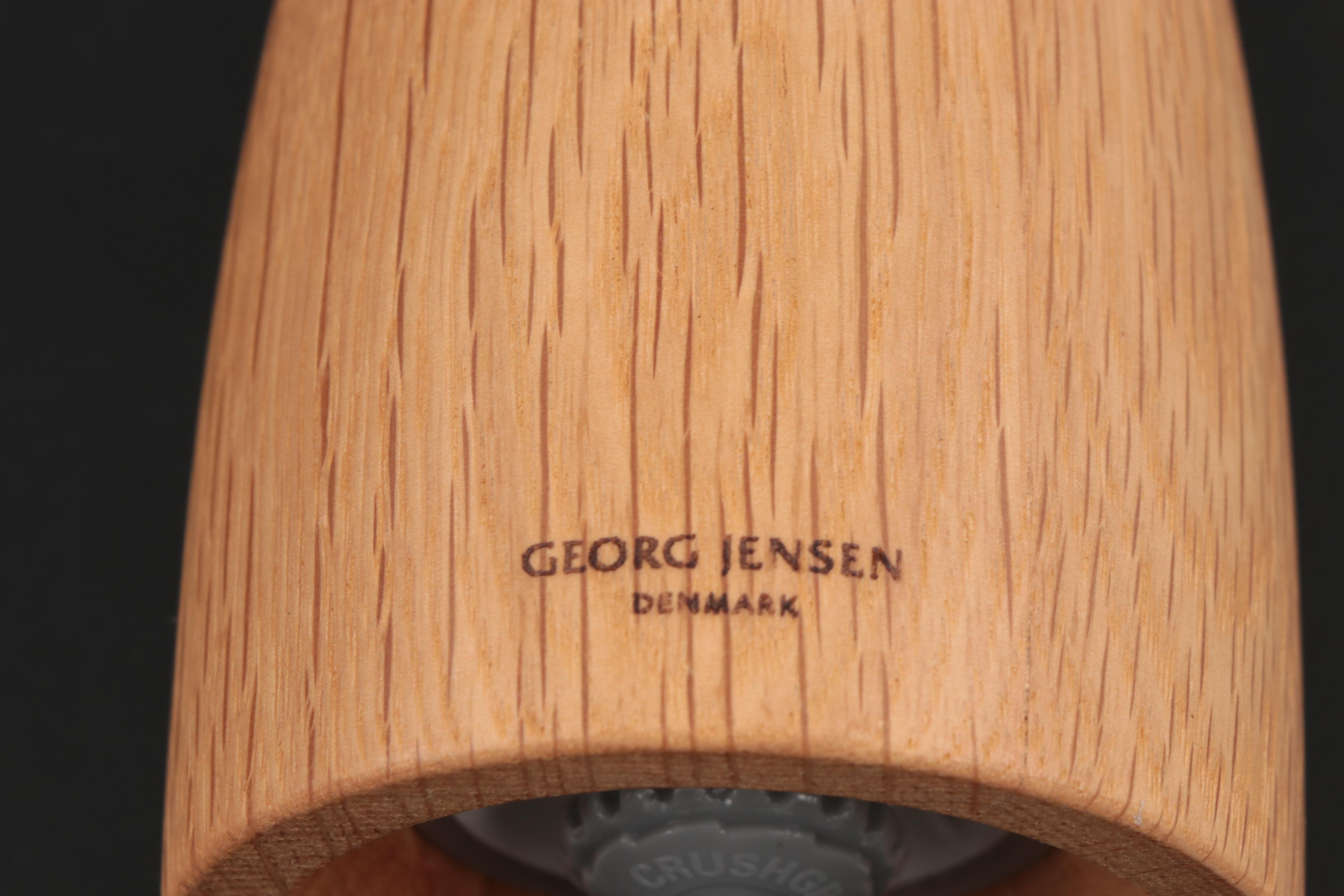 Georg Jensen Stainless Steel "Copenhagen" Knives, Spoons and Pepper Mill
