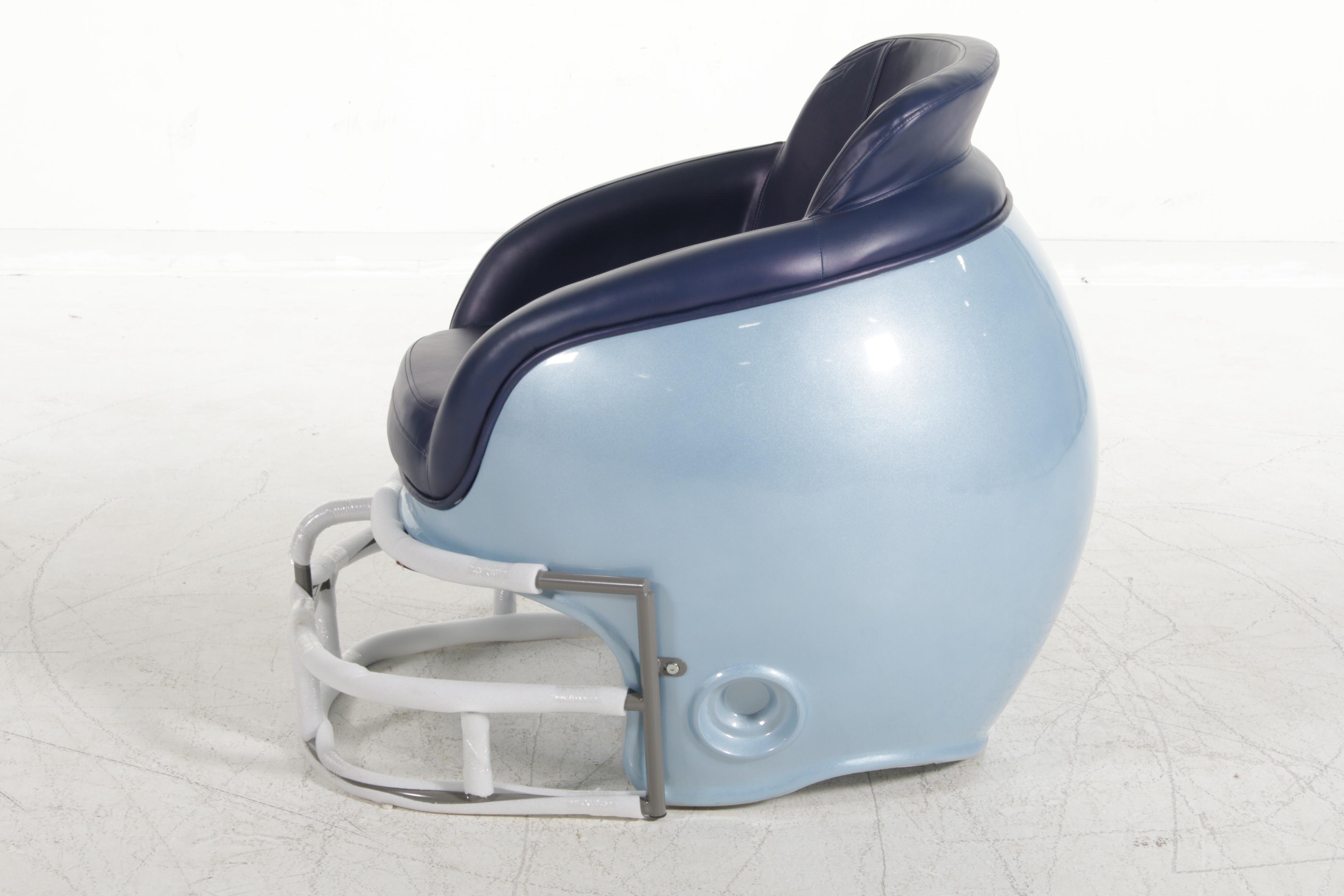 Kentax "Butt N Head" Football Helmet Lounge Chair, 21st Century
