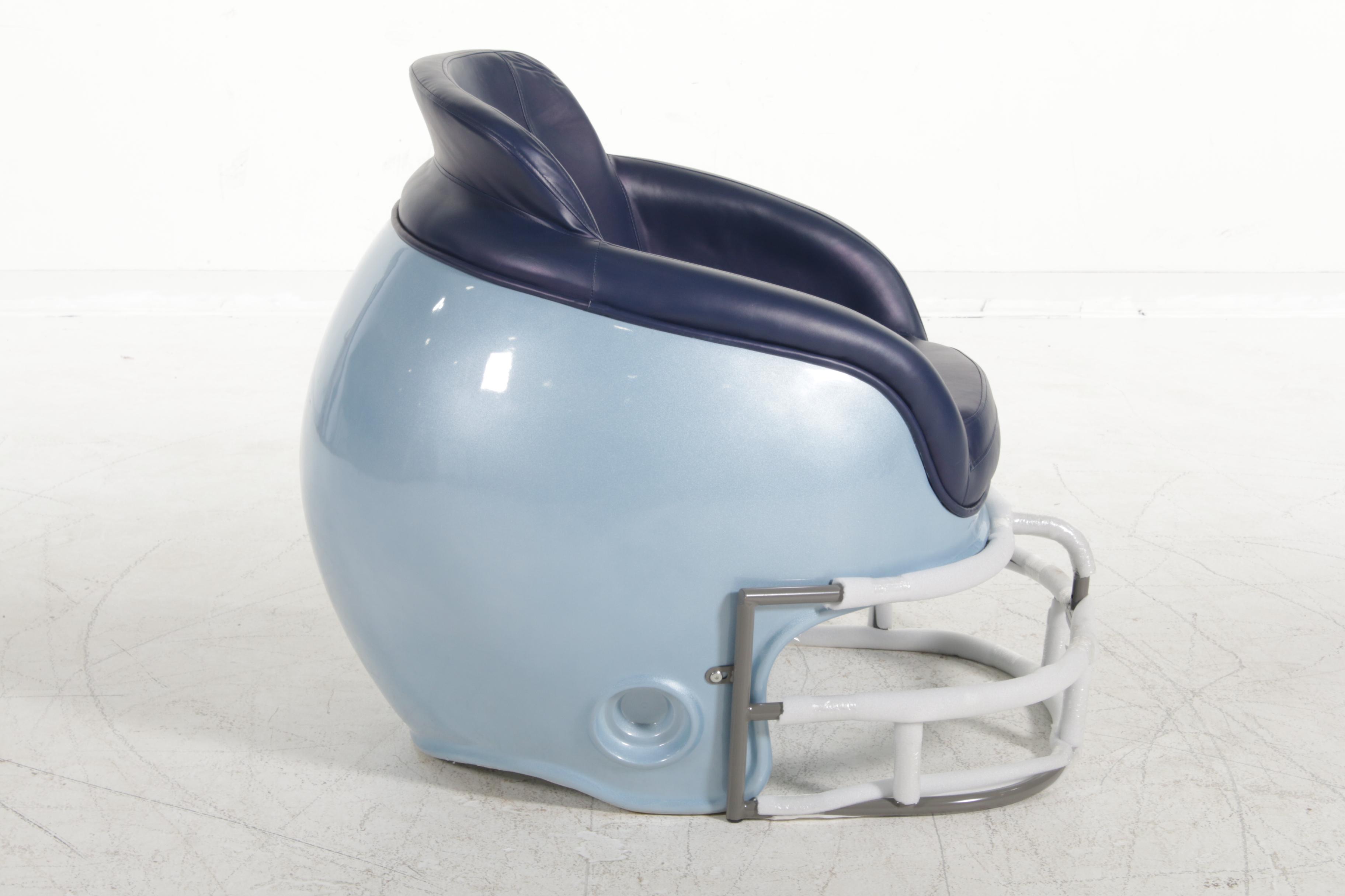 Kentax "Butt N Head" Football Helmet Lounge Chair, 21st Century