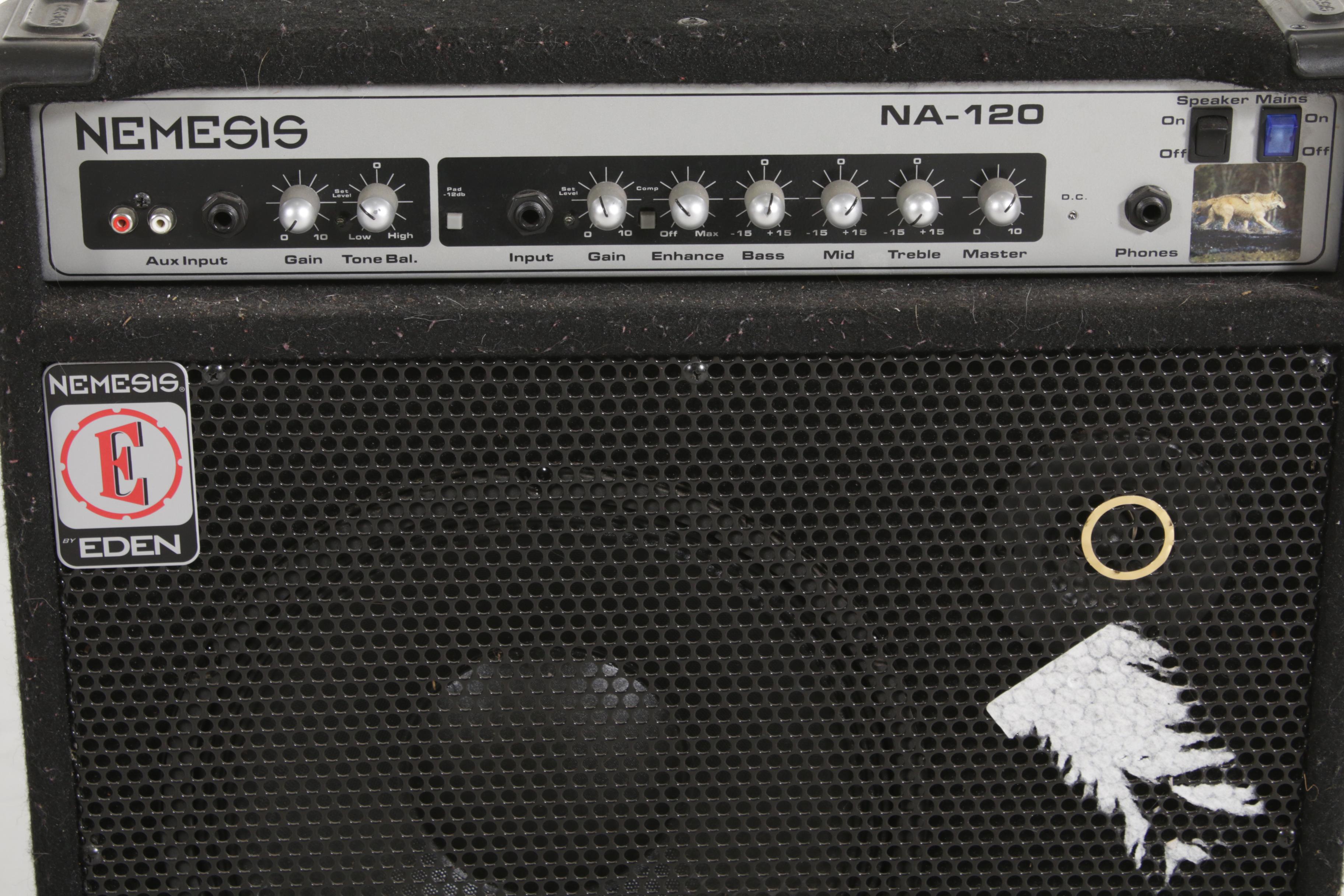 Eden Nemesis Silver Series N12S NA-120 Bass Amplifier, 2000s