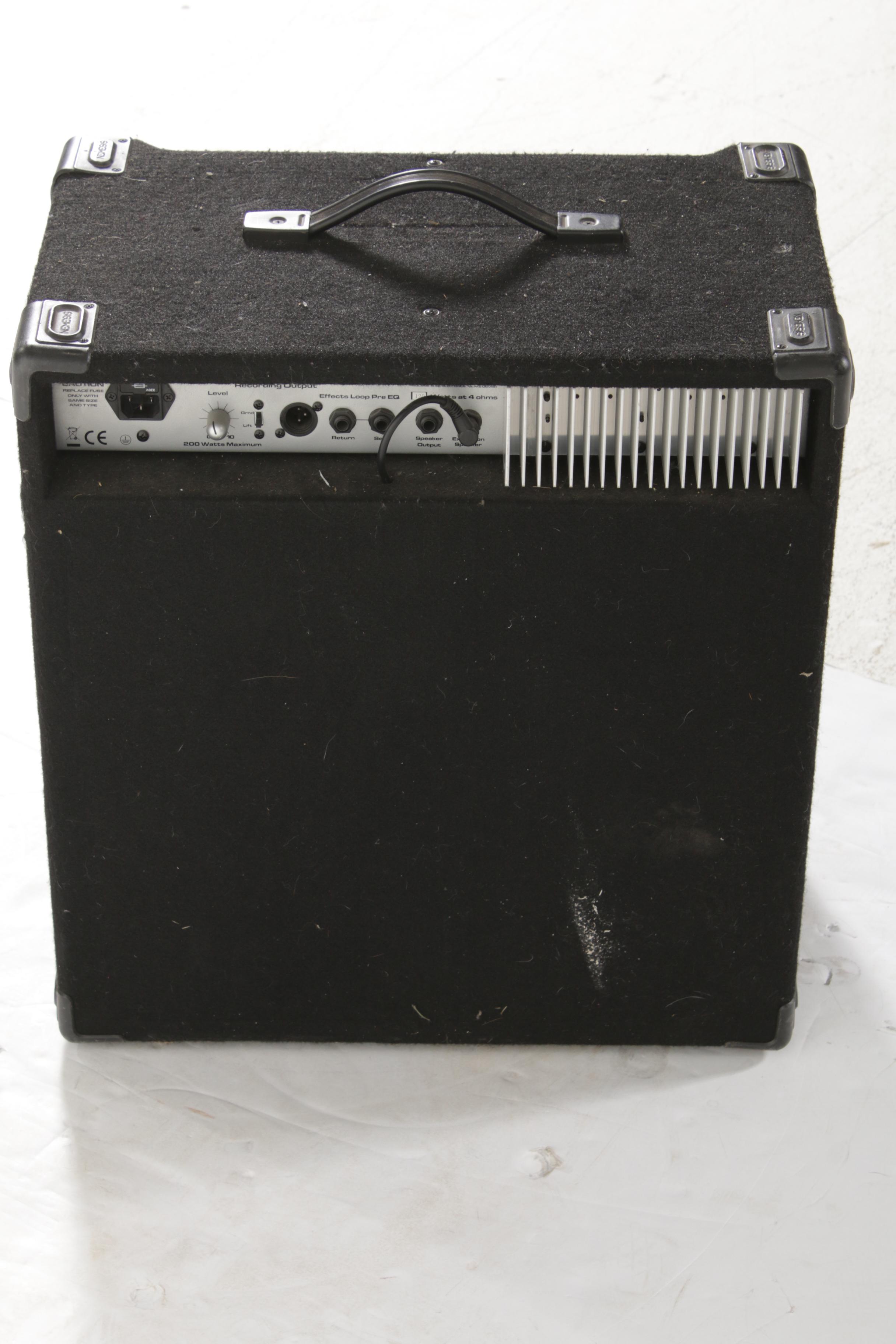 Eden Nemesis Silver Series N12S NA-120 Bass Amplifier, 2000s