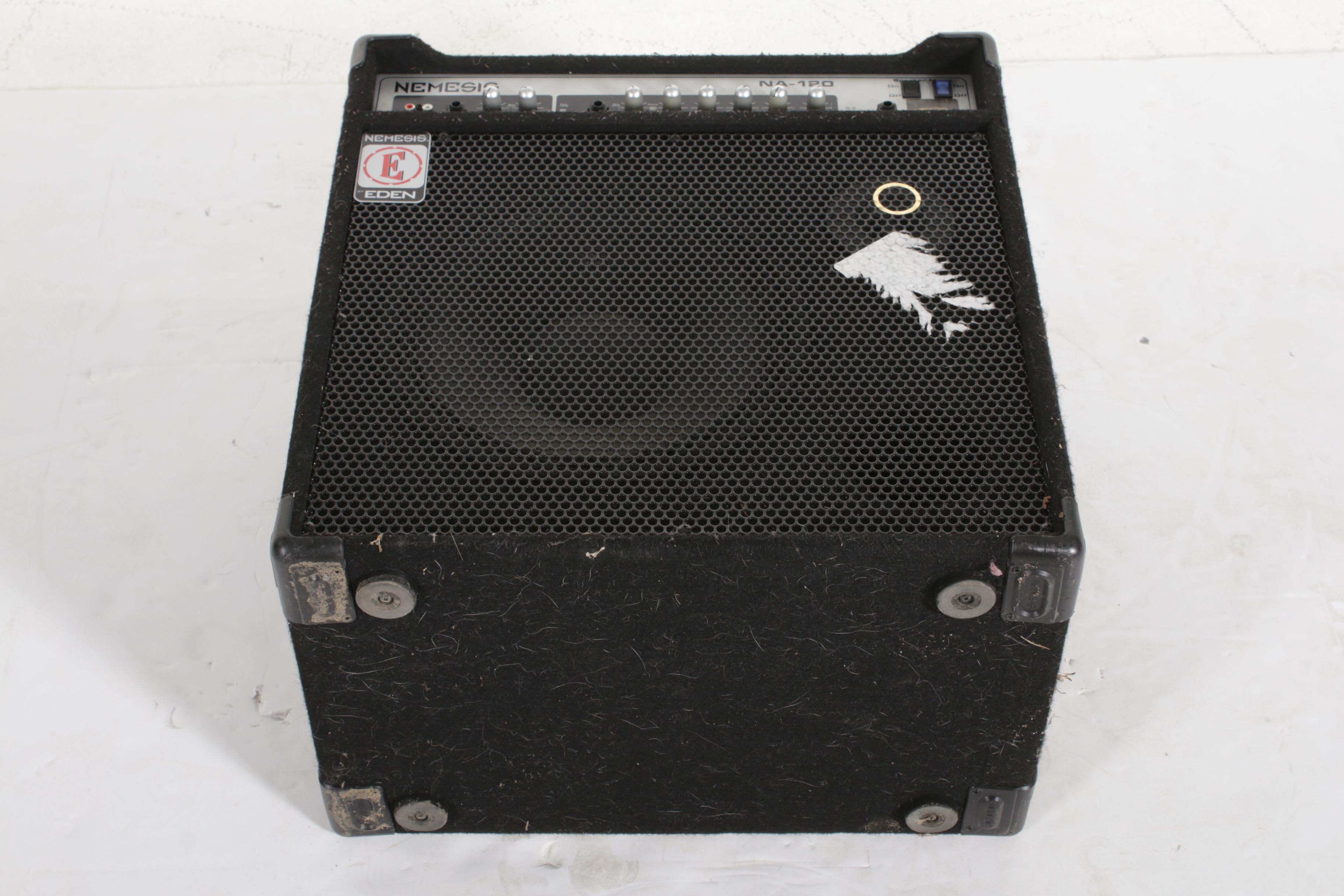 Eden Nemesis Silver Series N12S NA-120 Bass Amplifier, 2000s