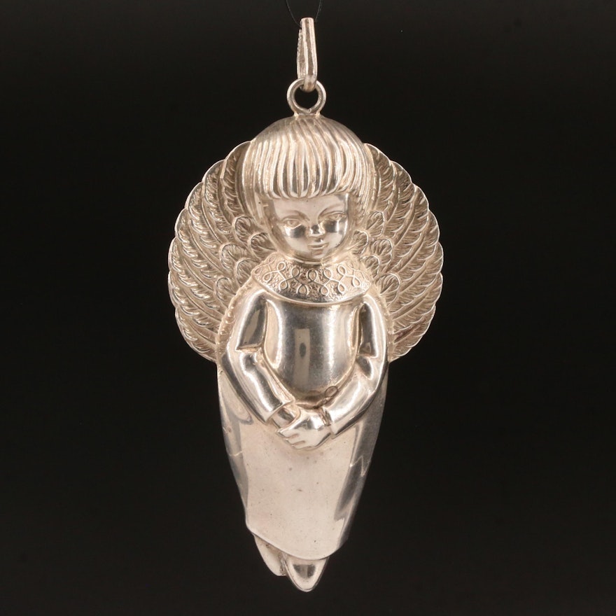 Sterling Silver Angel Pendant