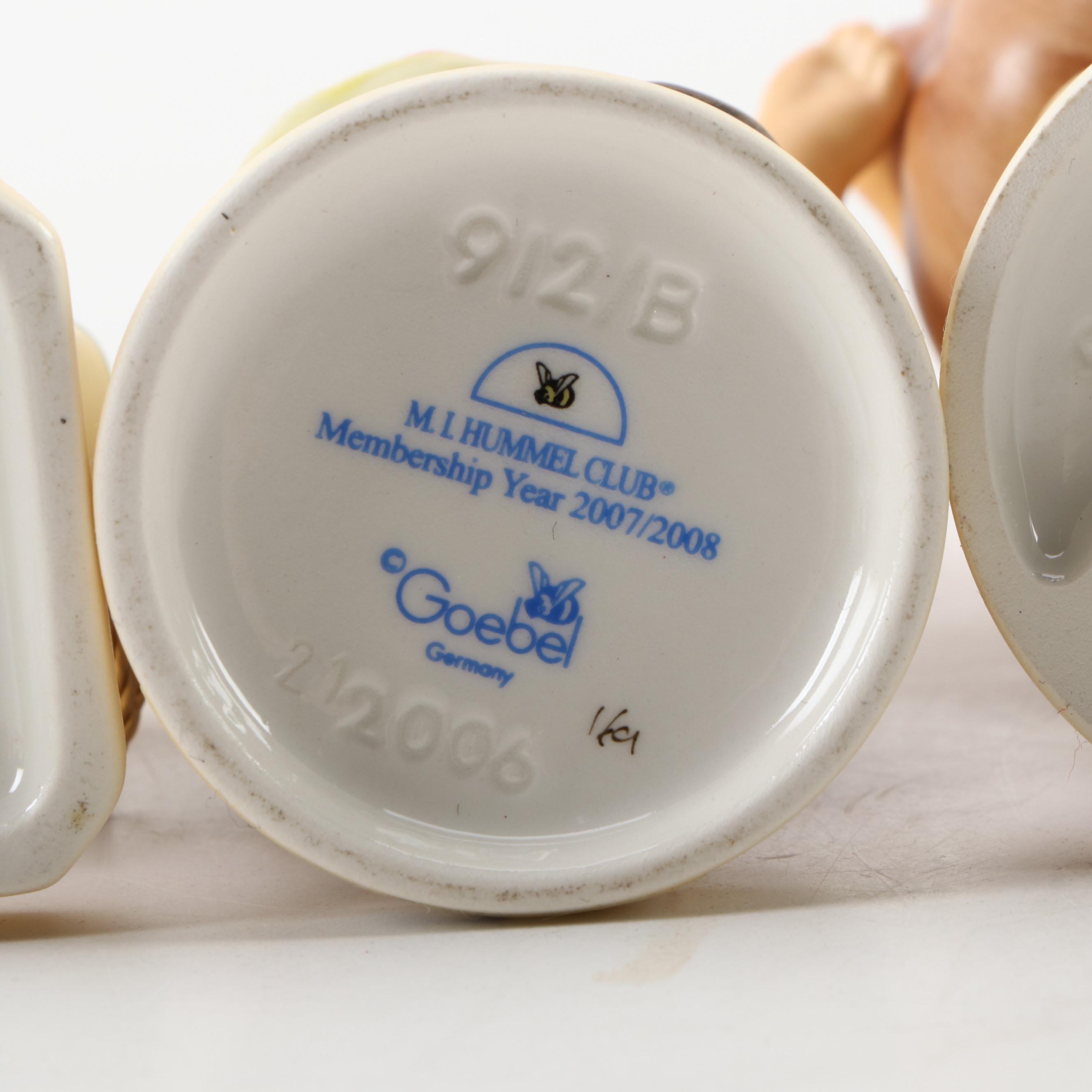 Goebel M.I. Hummel Hand-Painted Porcelain Figurines, Including "Forever Yours"