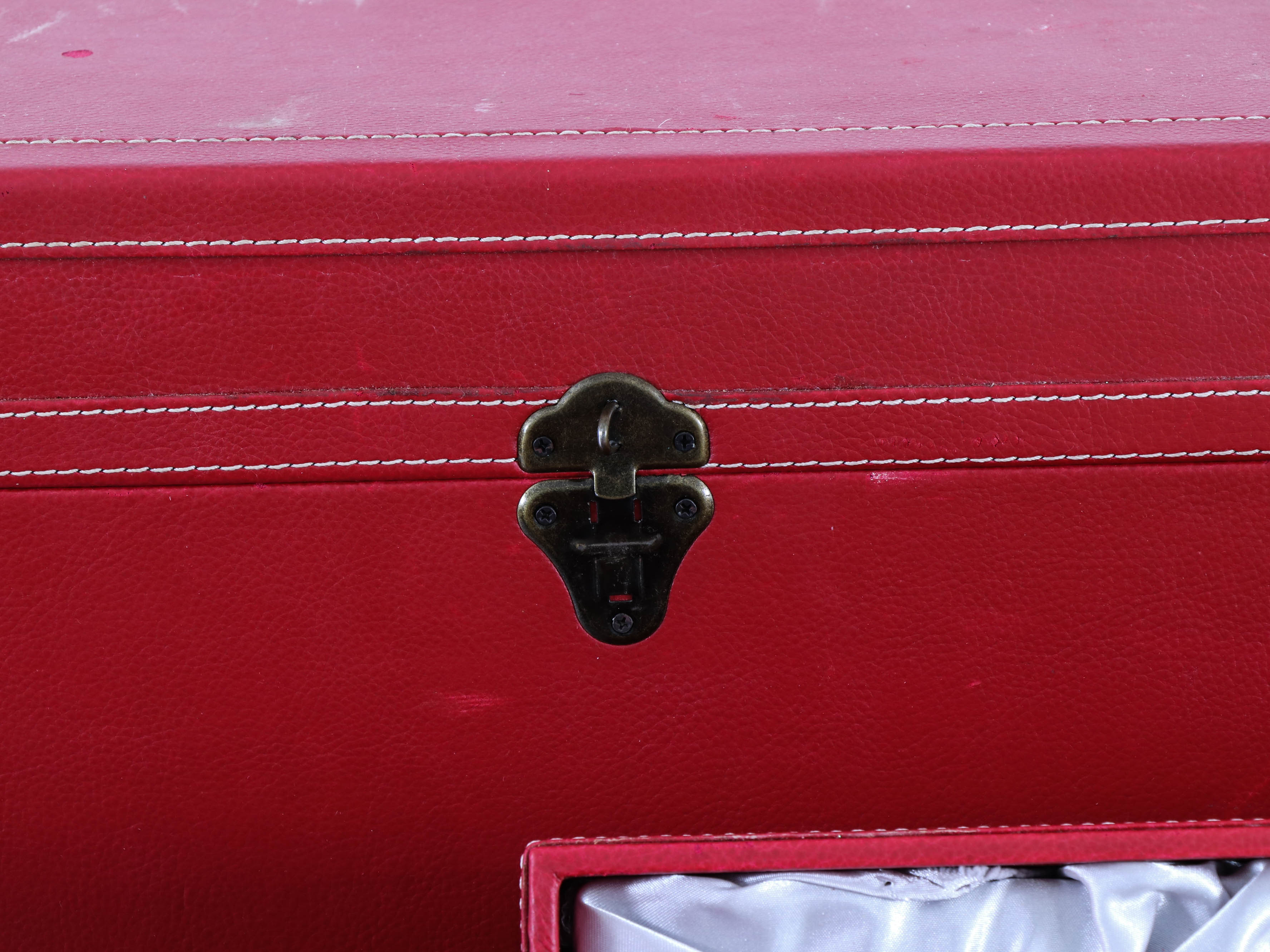 Katherine's Collection Glass Holiday Ornaments with Storage Case