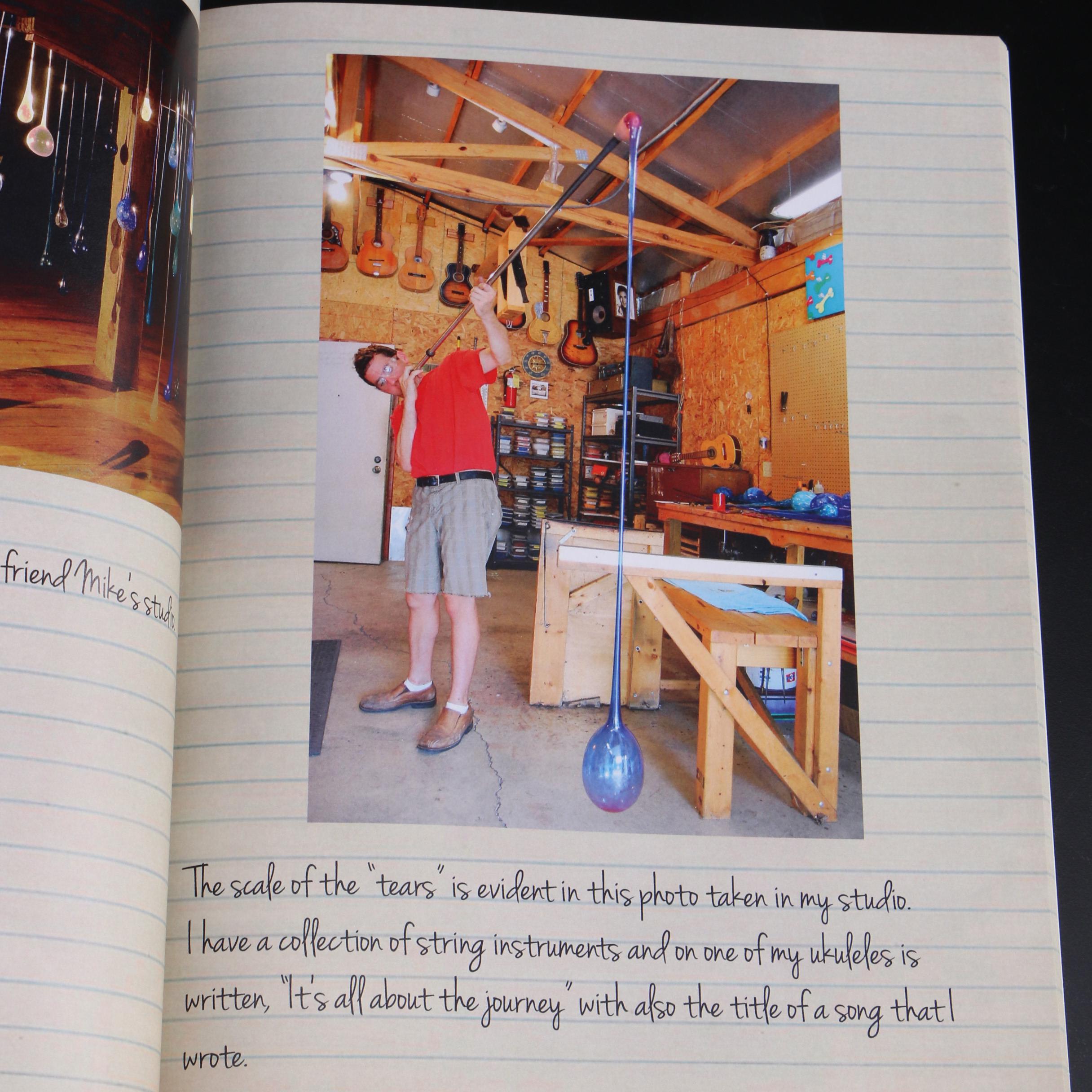 Darren Goodman Hand-Blown Glass Wall Sculpture, 2016