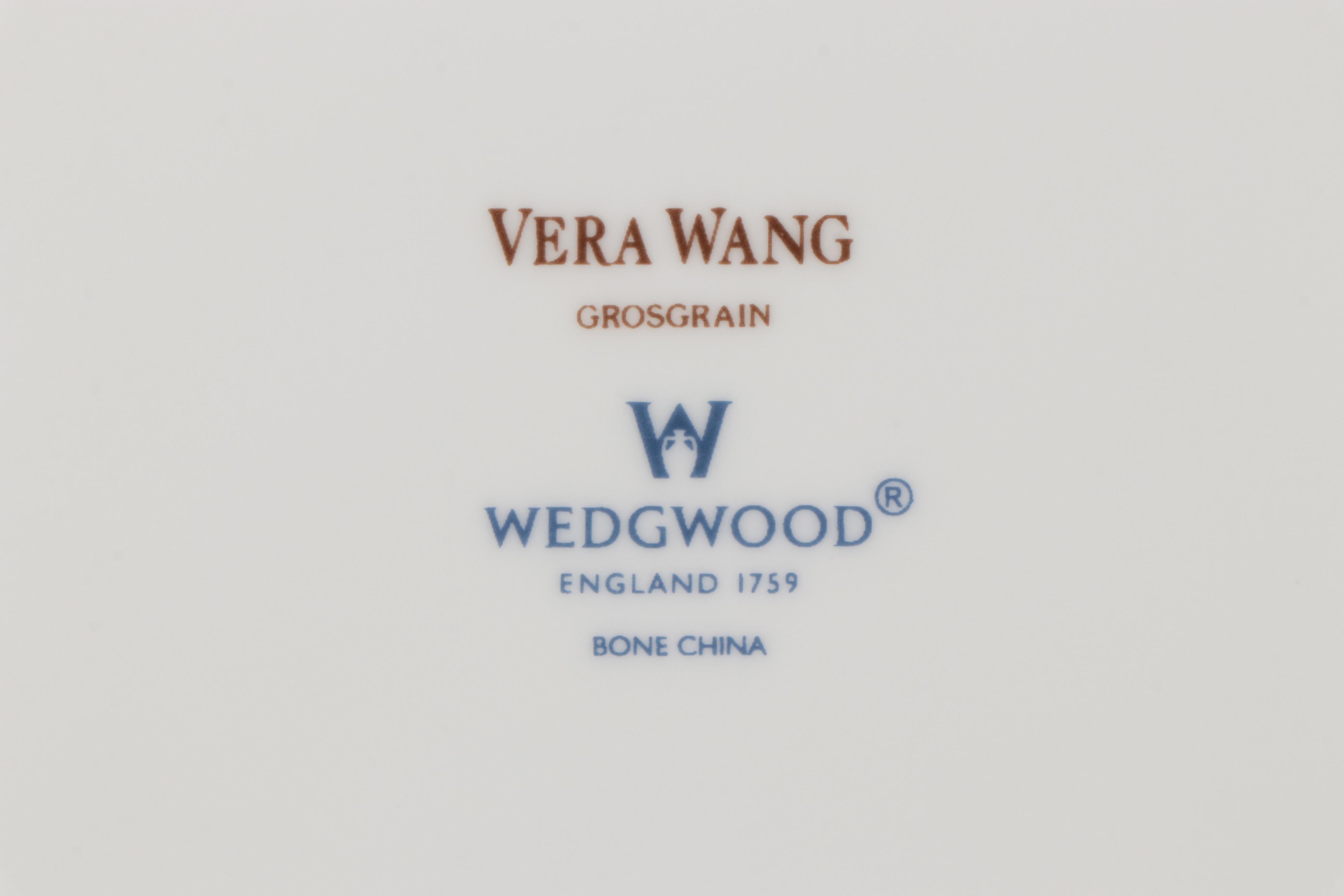 Vera Wang for Wedgwood "Grosgrain" Bone China Dinnerware