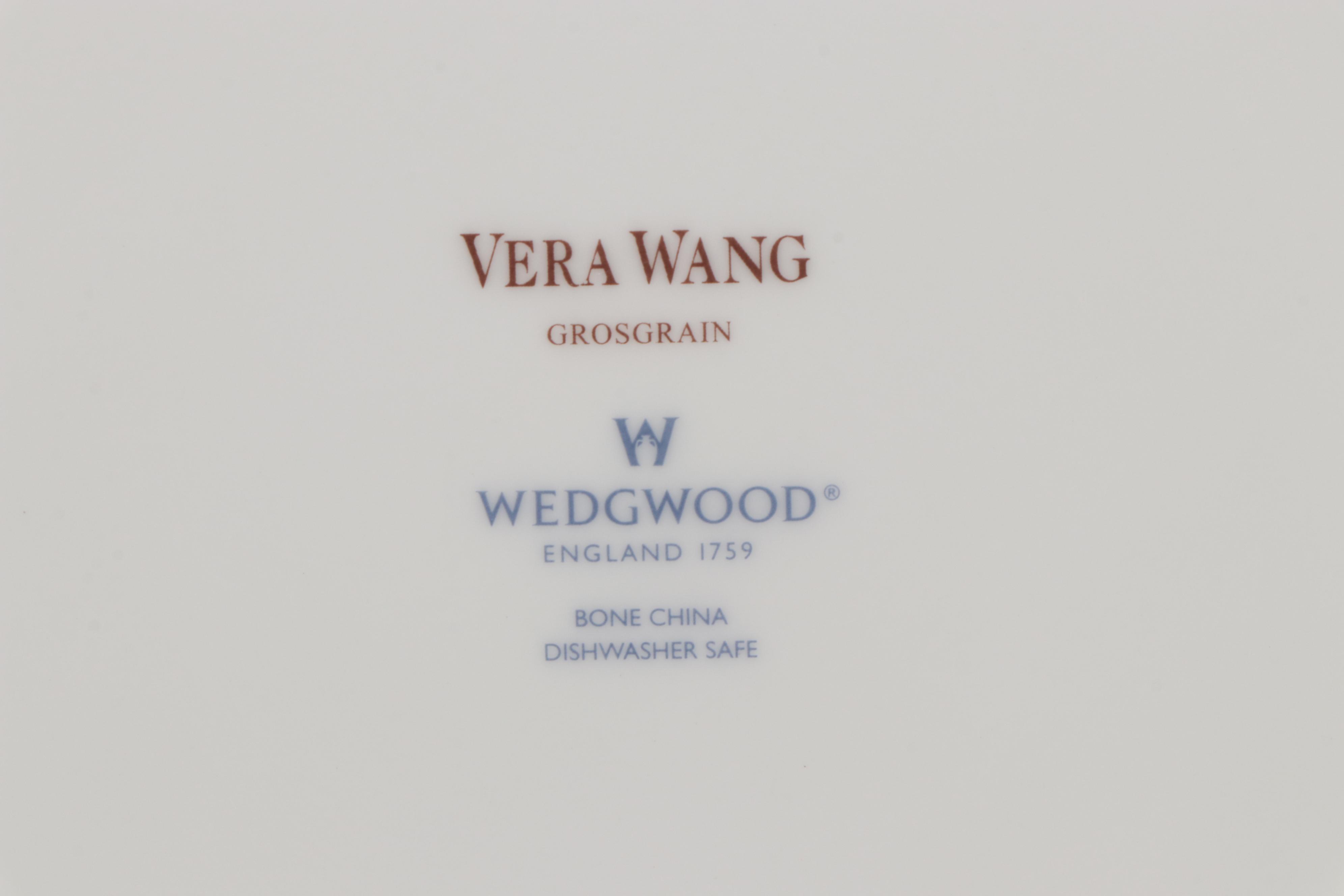 Vera Wang for Wedgwood "Grosgrain" Bone China Dinnerware