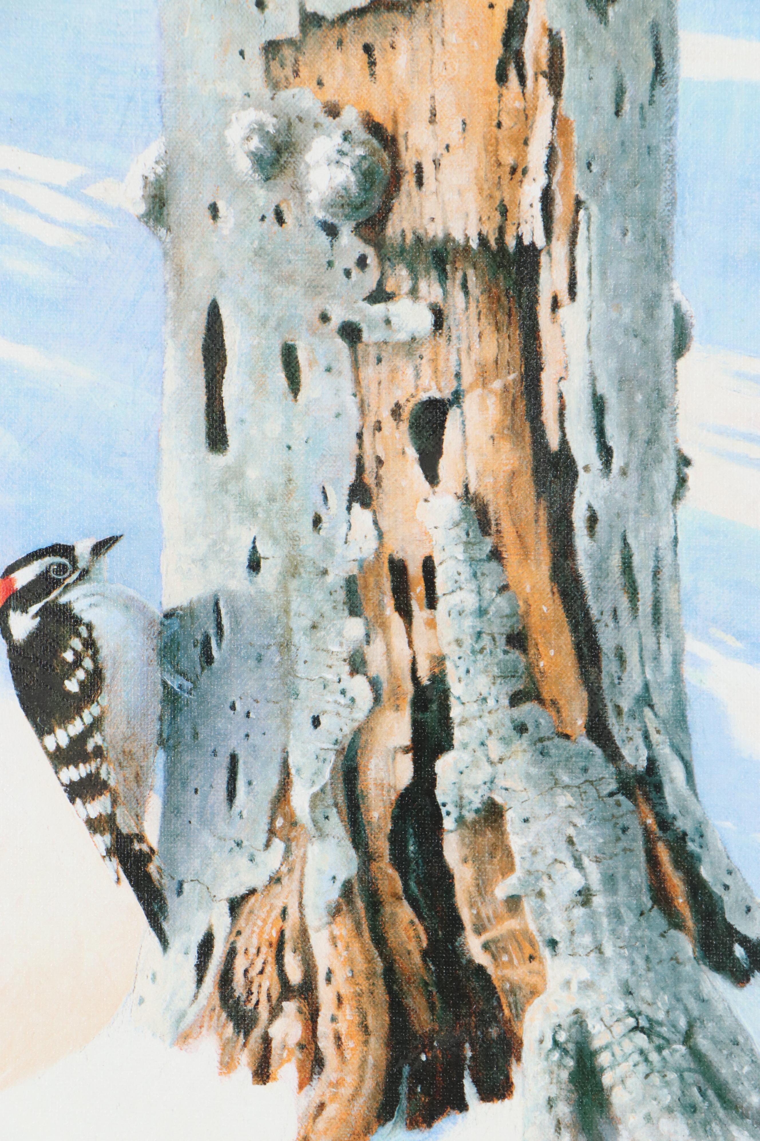 DeVere Burt Giclée of Woodpecker, 2007