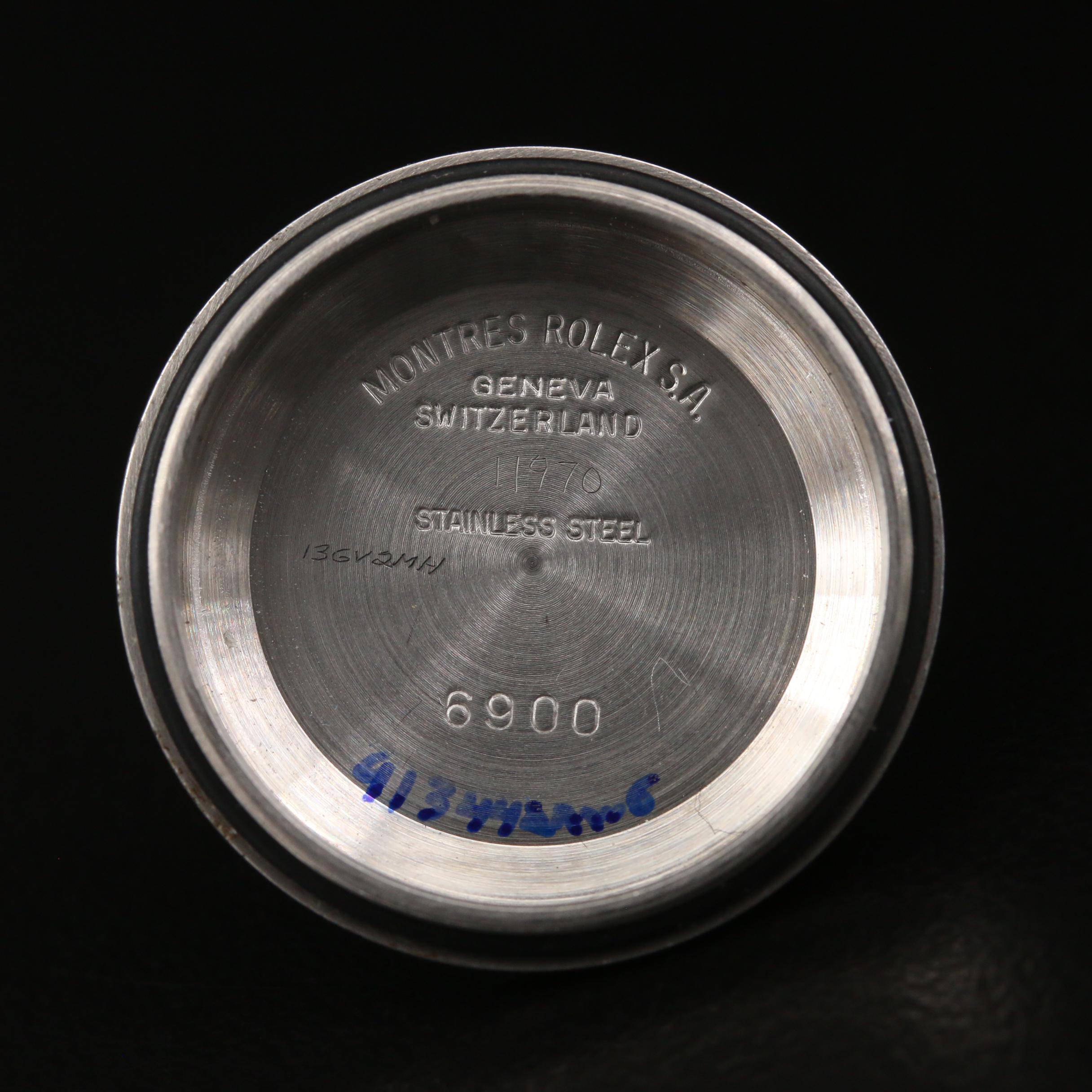 1977 Rolex Datejust 14K and Stainless Steel Diamond Dial and Bezel Watch