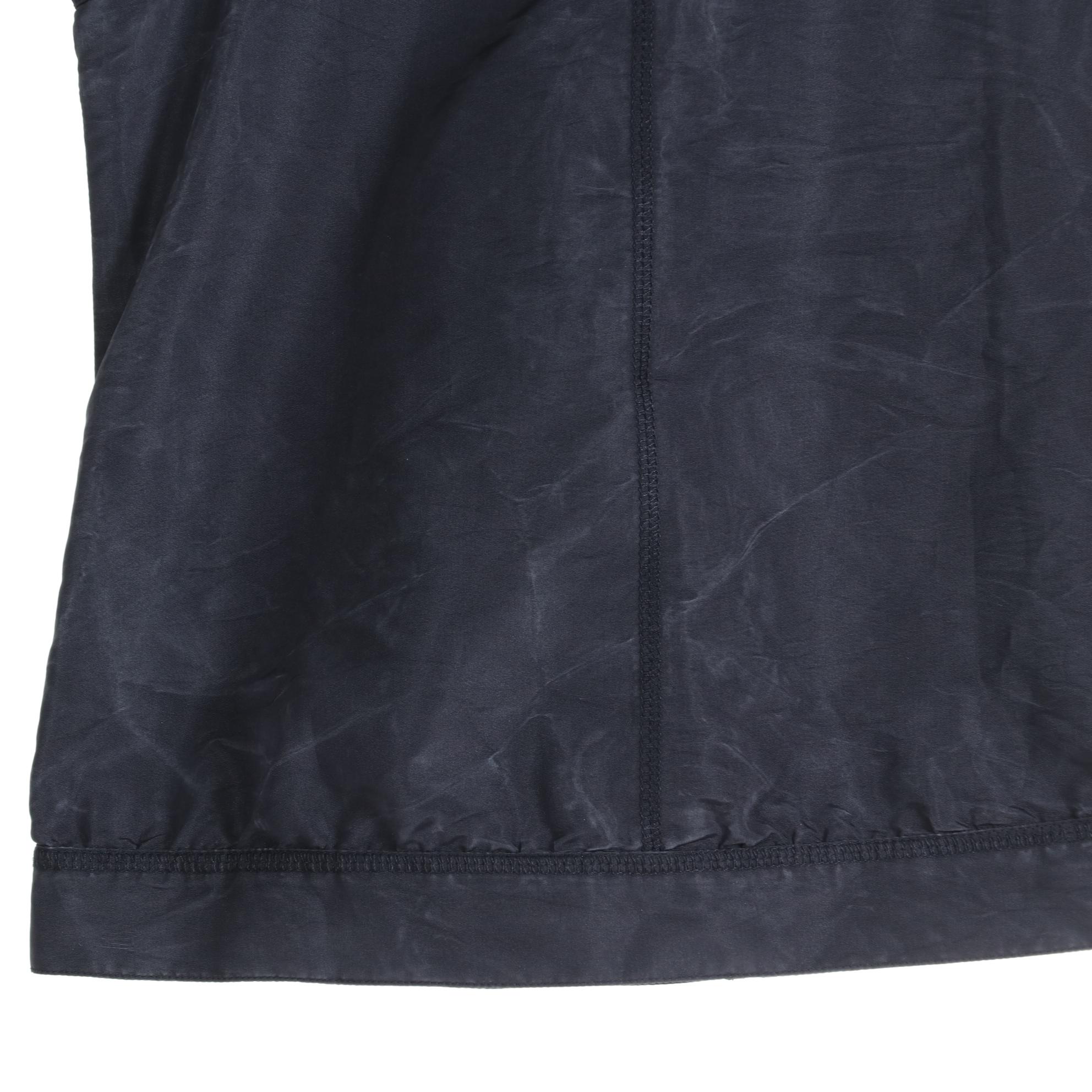 Prada Sleeveless Turtleneck Top in Navy Silk Blend