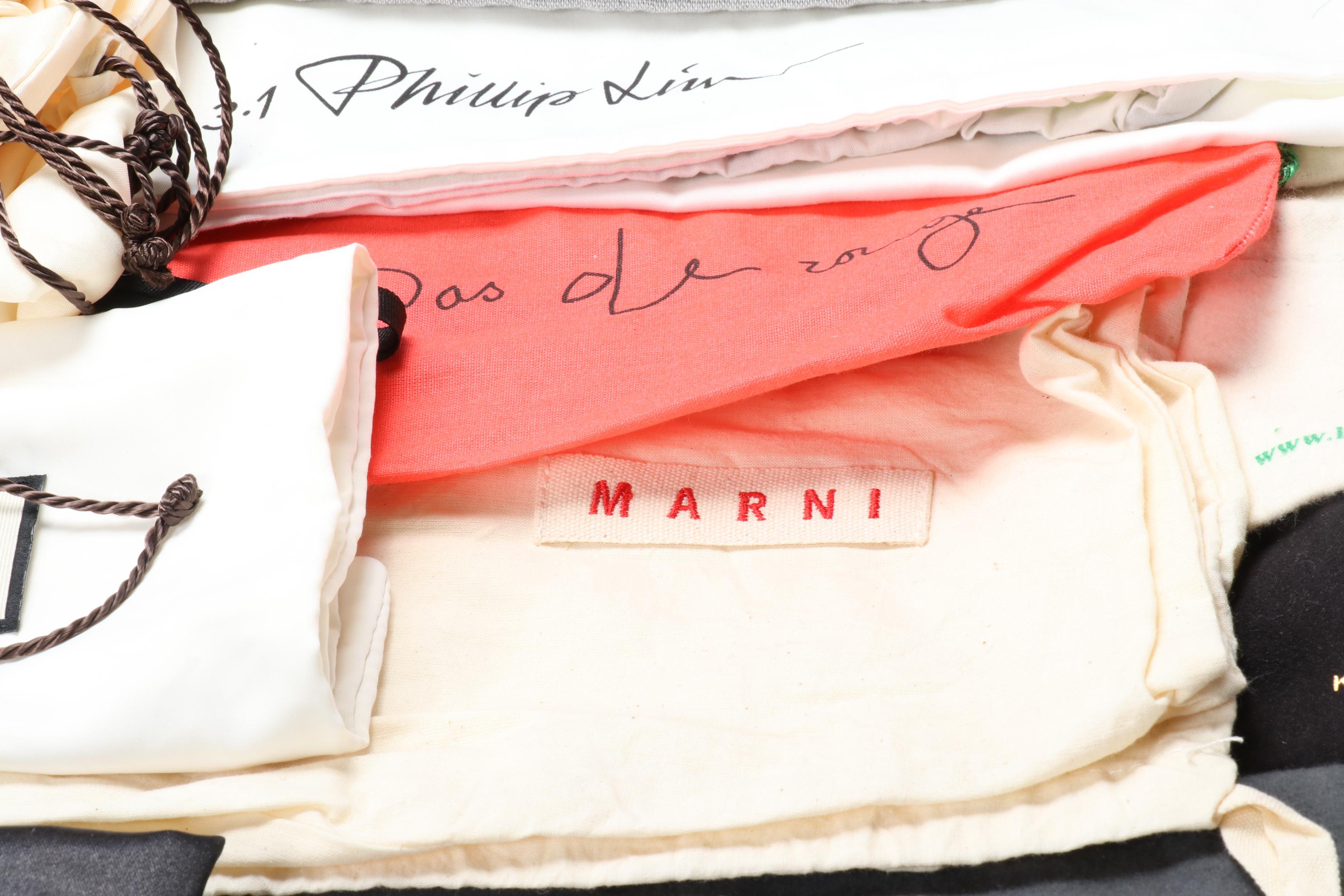 Chanel, Prada, Gucci, Valentino and Other Designer Dust Covers, Boxes and Bags