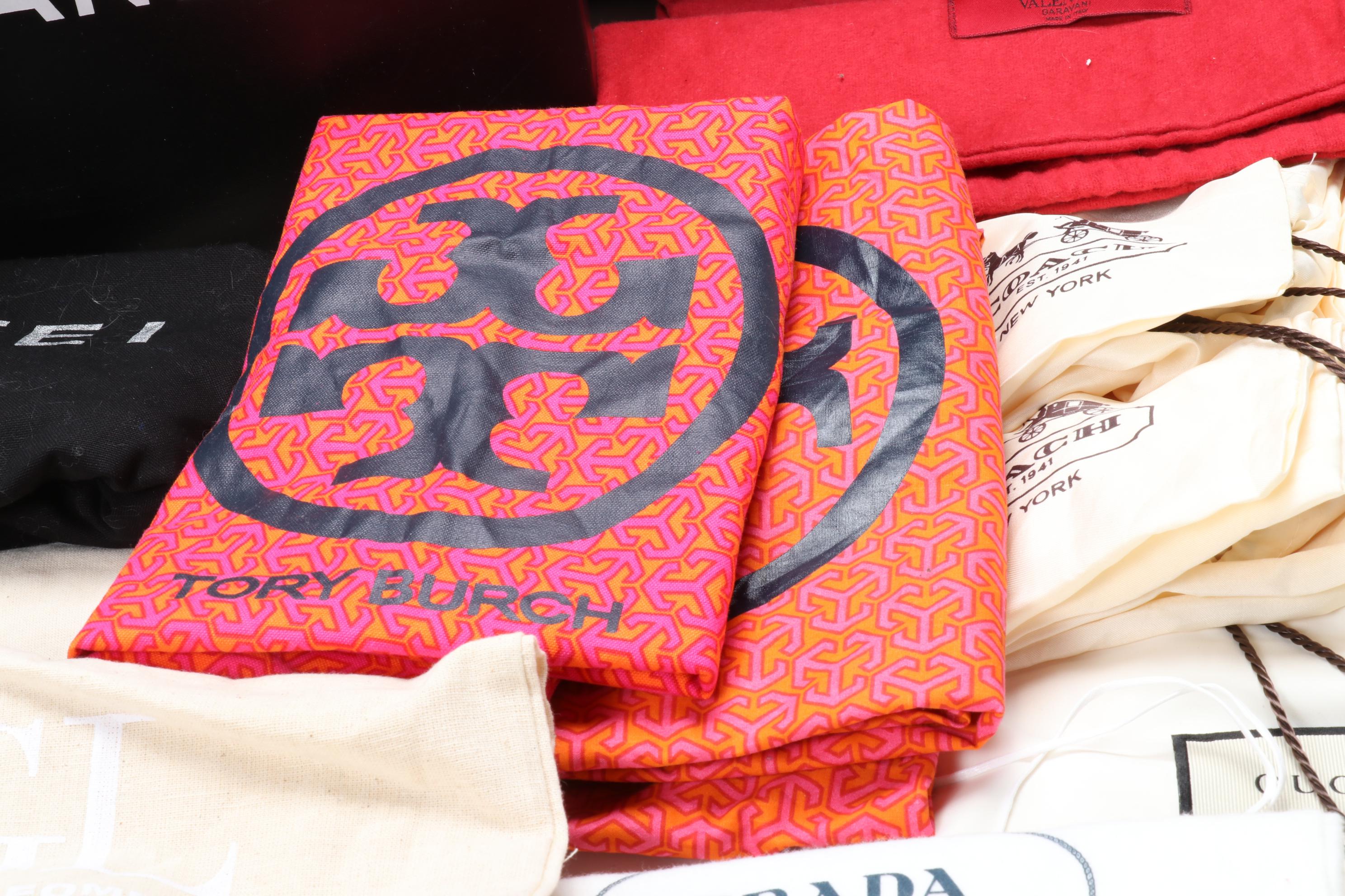 Chanel, Prada, Gucci, Valentino and Other Designer Dust Covers, Boxes and Bags