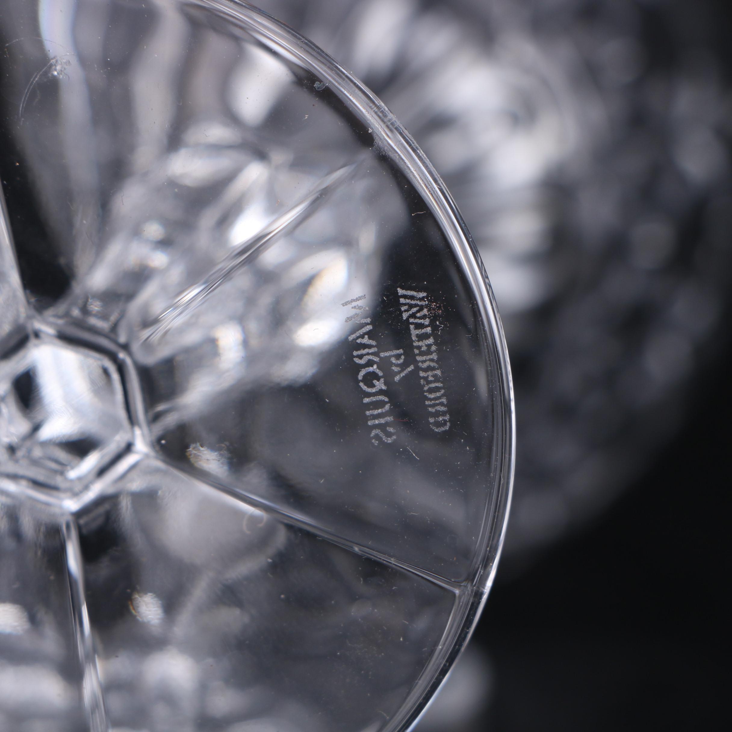 Marquis by Waterford Crystal "Brady" Wine Glasses