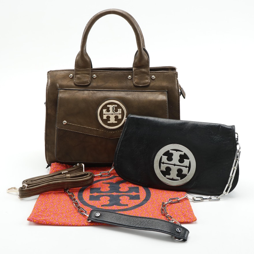 Tory Burch Reva Clutch Bag and Two-Way Tote