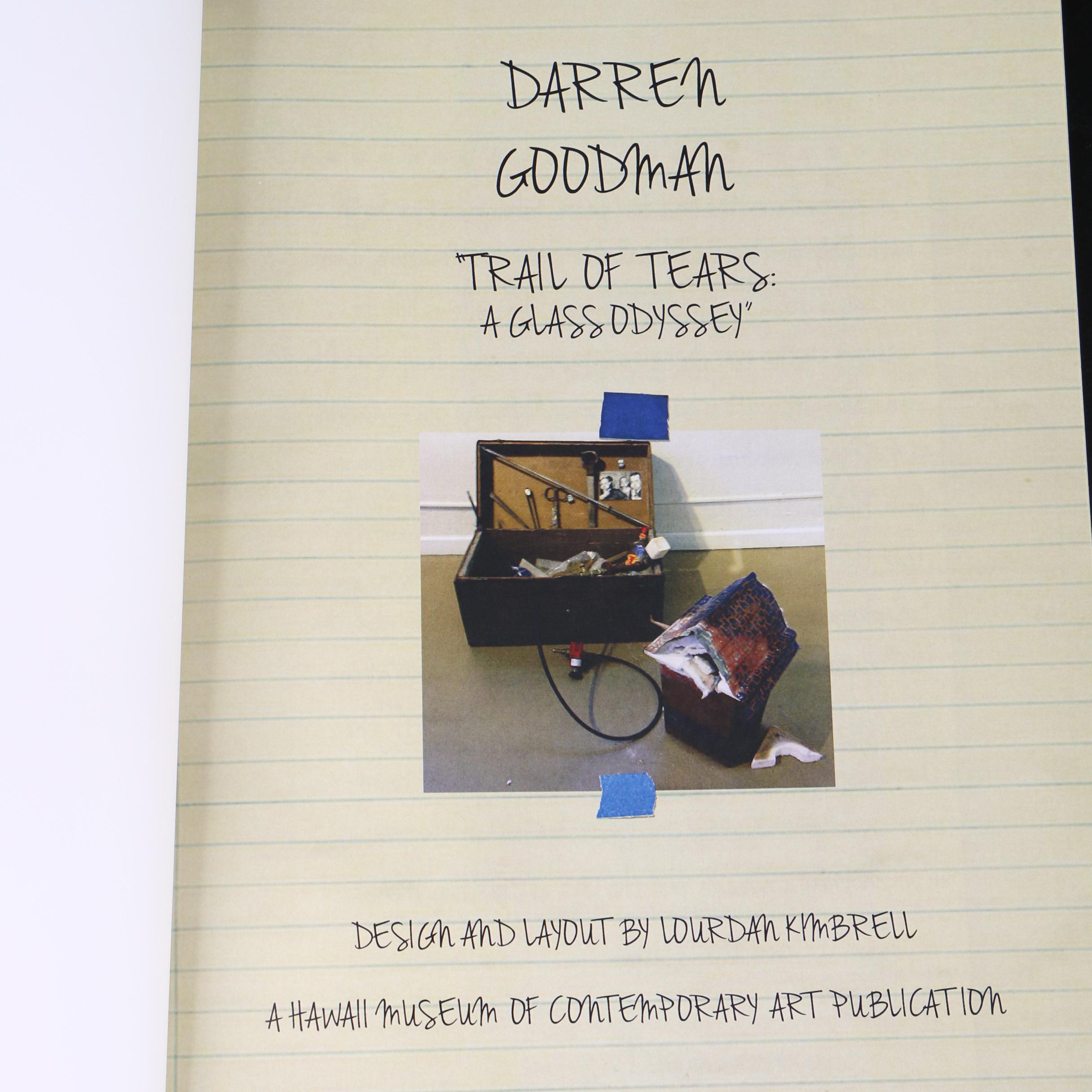 Darren Goodman Abstract Fused Glass Wall Sculpture, 21st Century