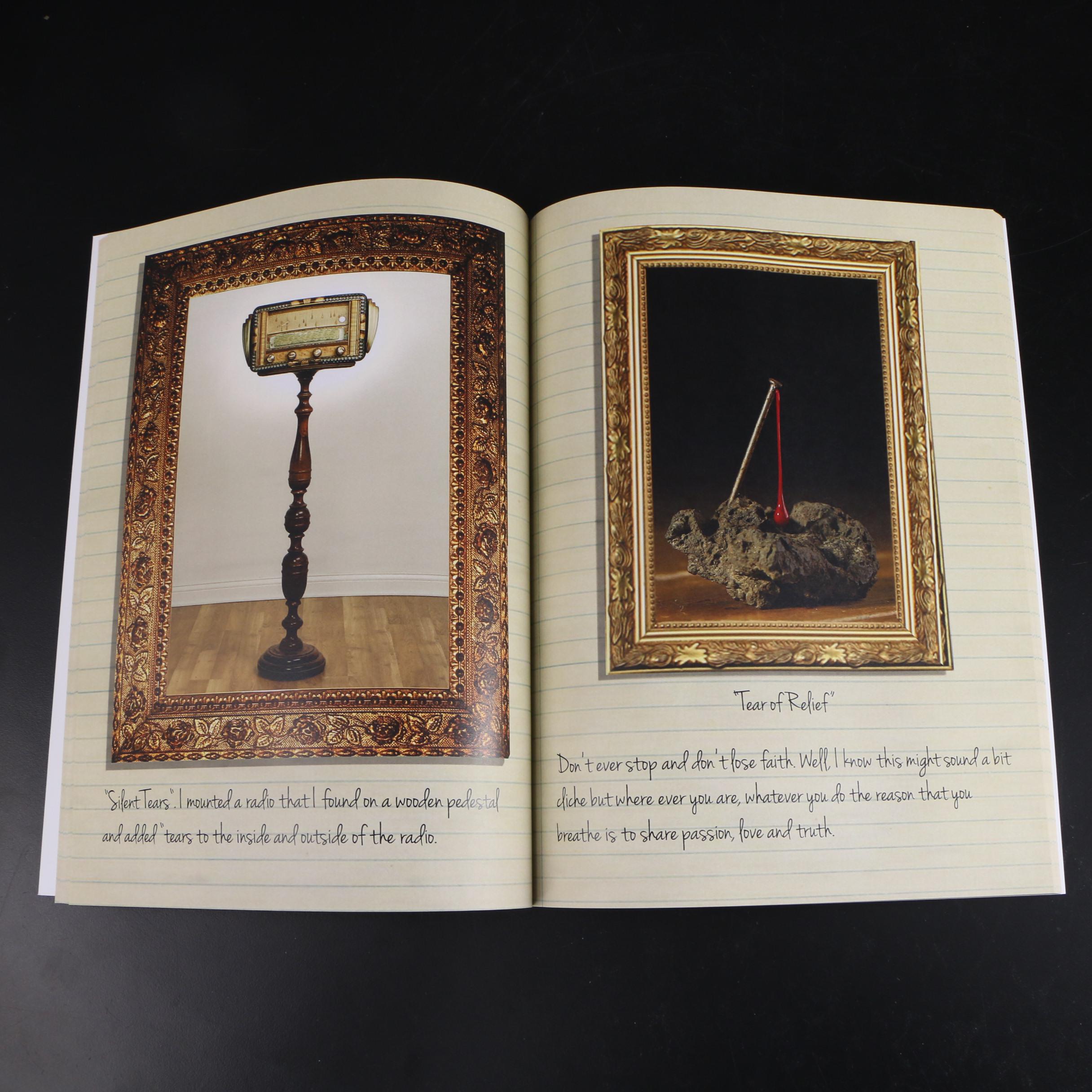 Darren Goodman Abstract Fused Glass Wall Sculpture, 21st Century