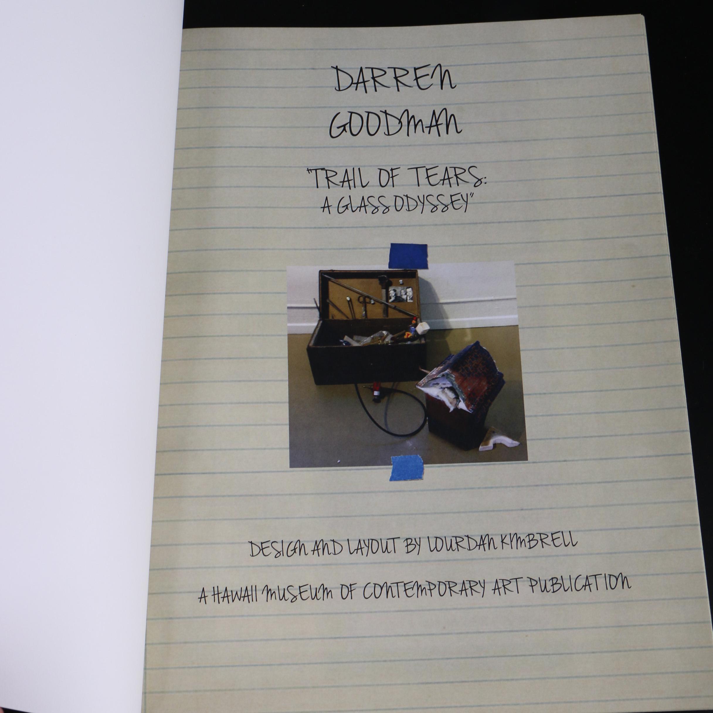 Darren Goodman Hand-Blown Reticello Glass Vase with Flowers, 2020