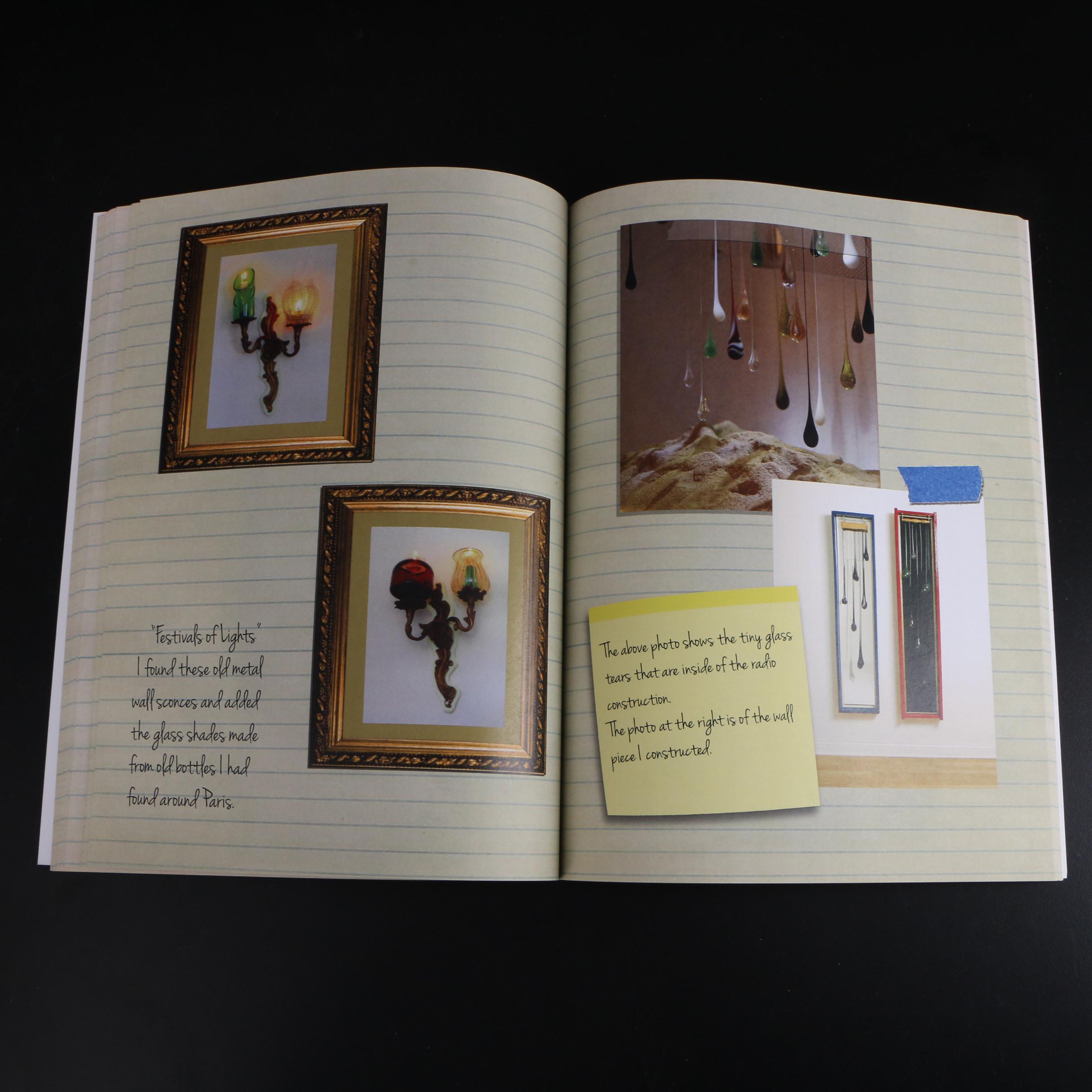 Darren Goodman Hand-Blown Reticello Glass Vase with Flowers, 2020