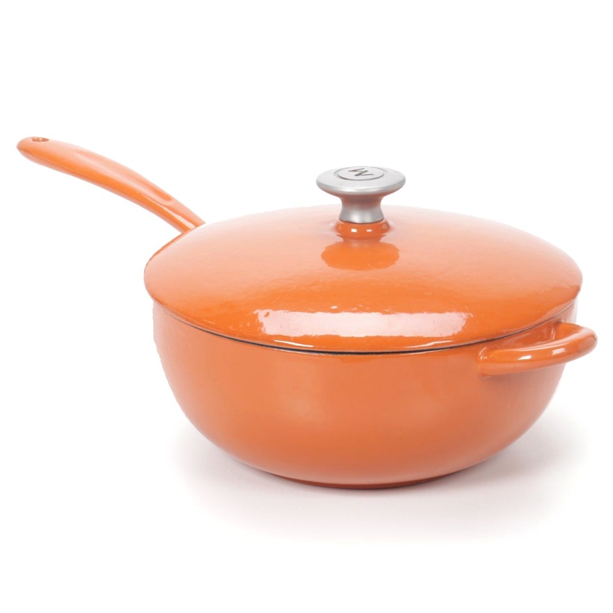 Mario Batali by Dansk Enameled Cast Iron Saucier