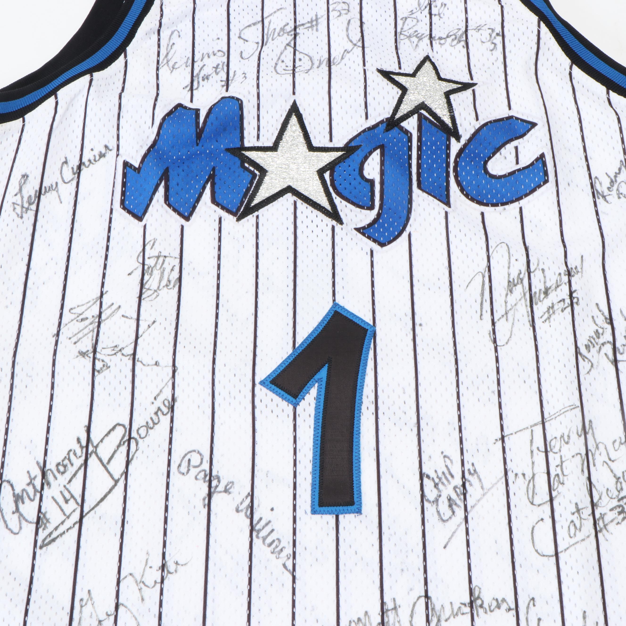 Orlando Magic "DeVos 1" Friends and Players Signed Jersey, Includes Shaquille