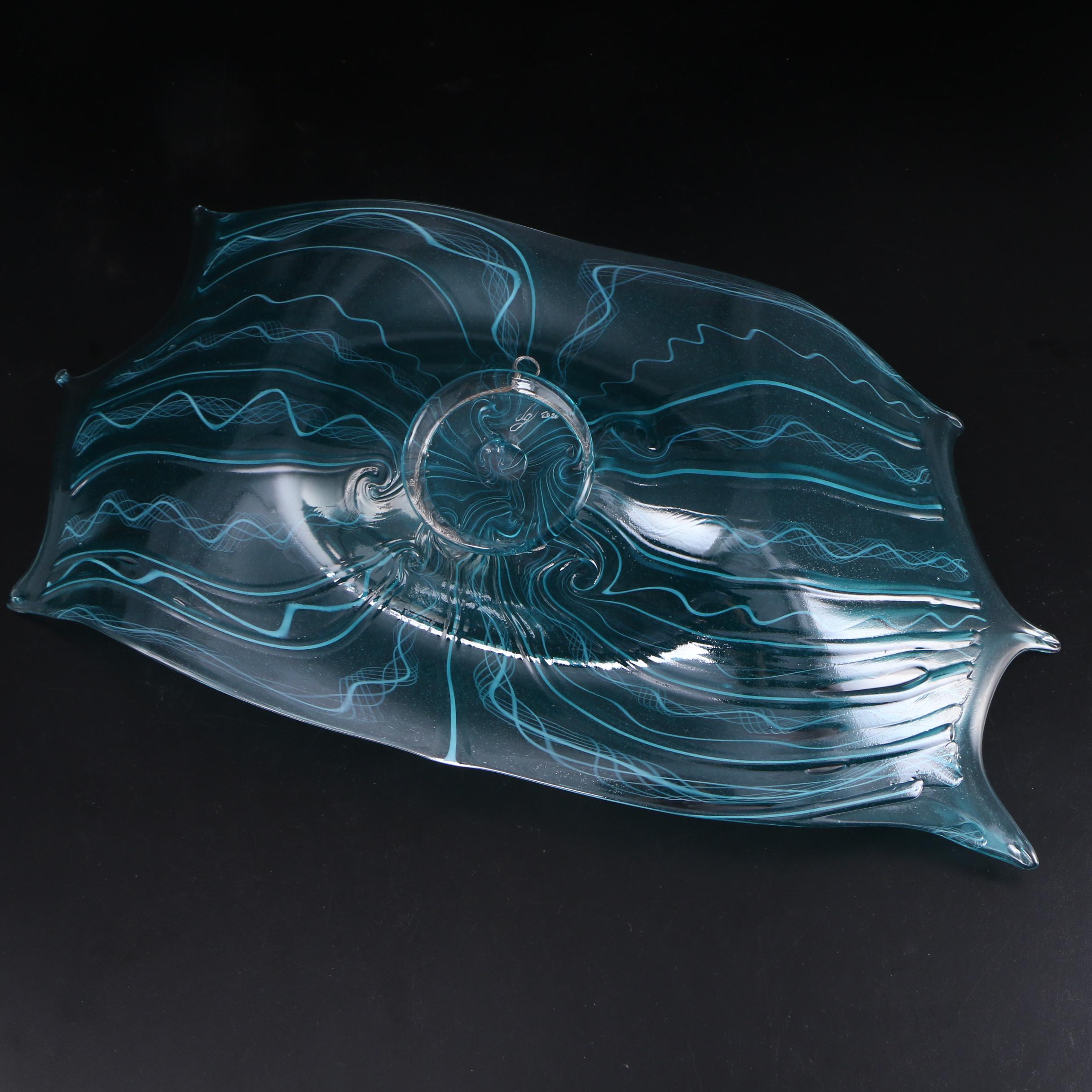 Darren Goodman Hand-Blown Glass Centerpiece, 2020