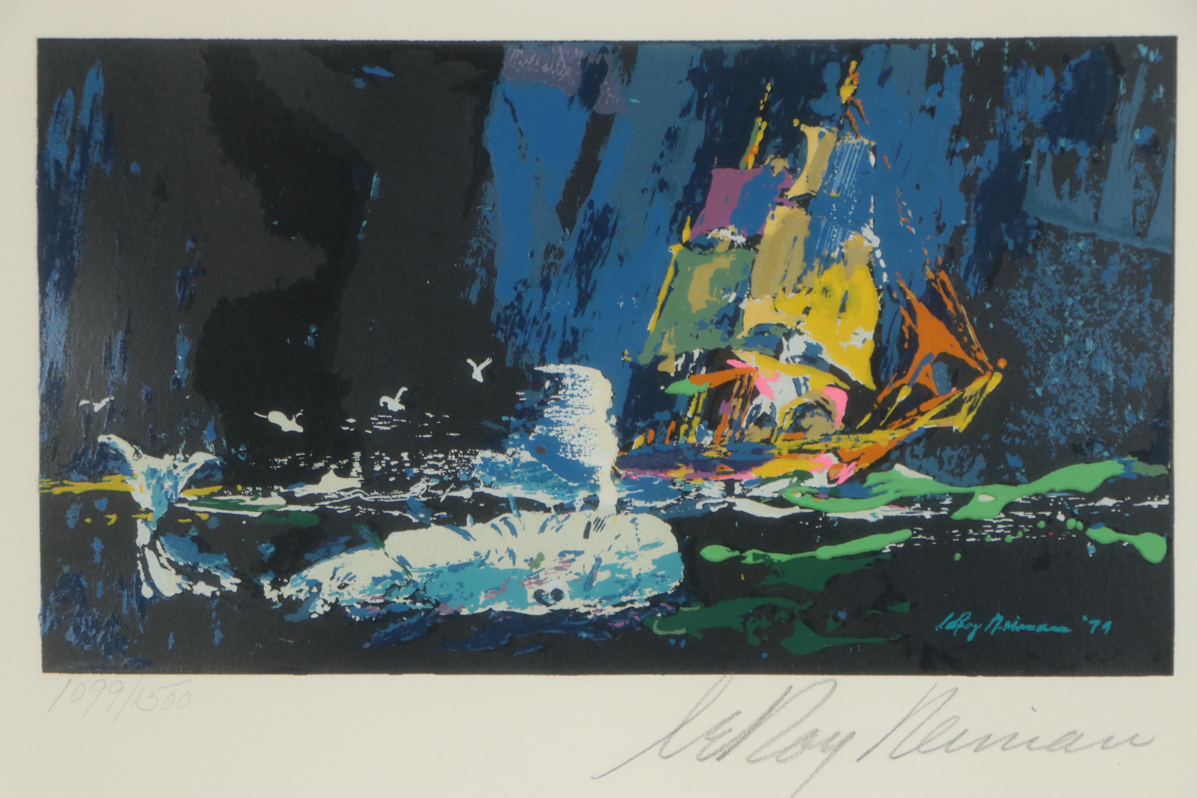 LeRoy Neiman Serigraph "Moby Dick," circa 1979