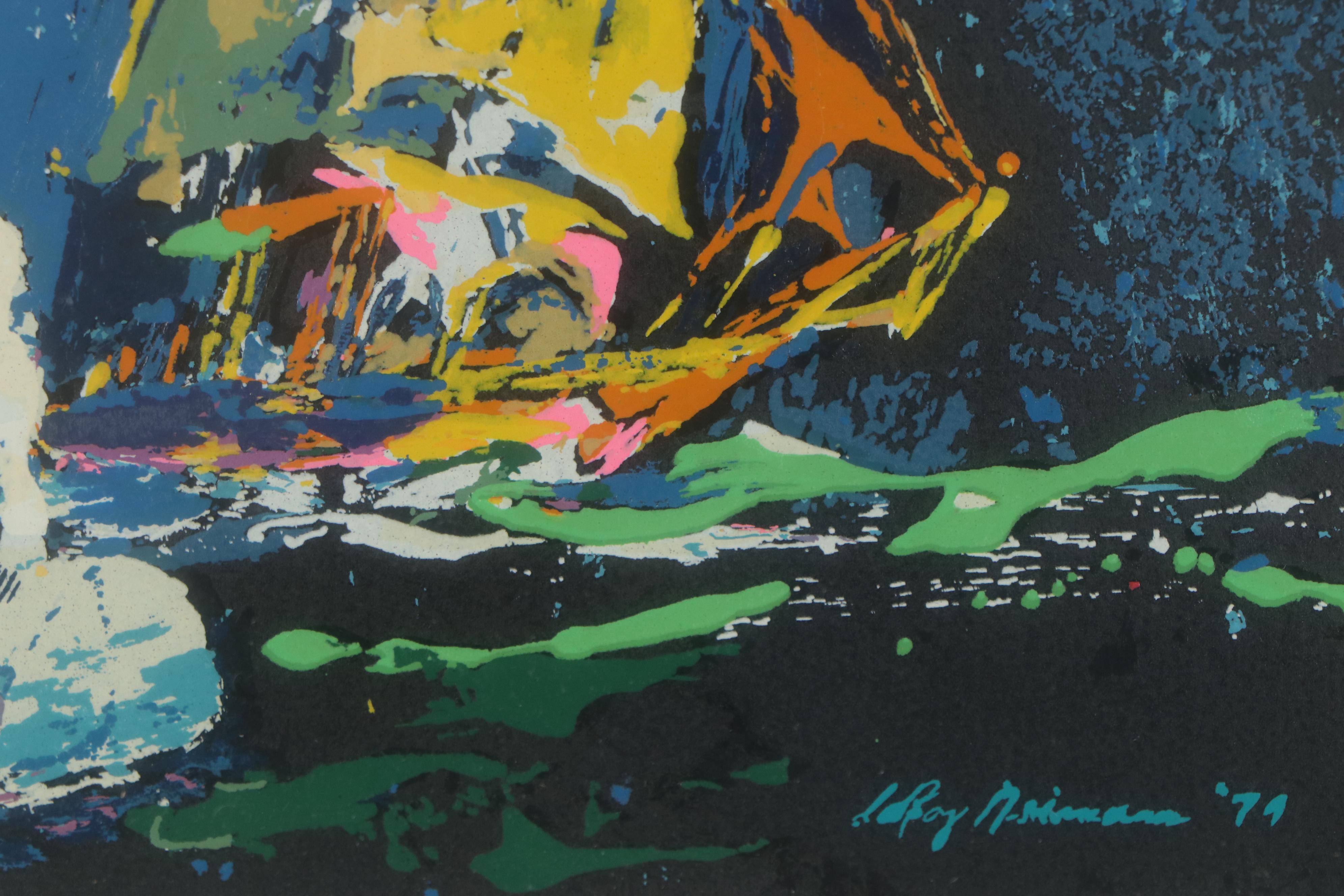 LeRoy Neiman Serigraph "Moby Dick," circa 1979
