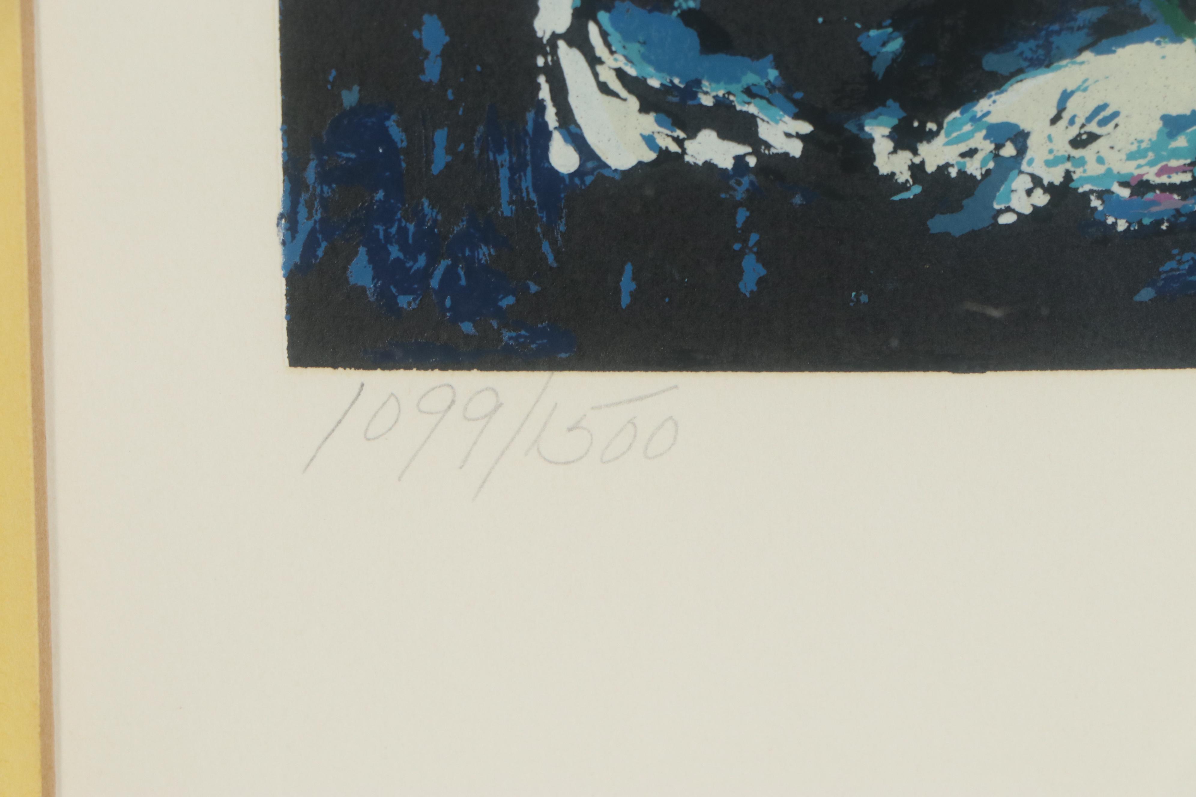 LeRoy Neiman Serigraph "Moby Dick," circa 1979