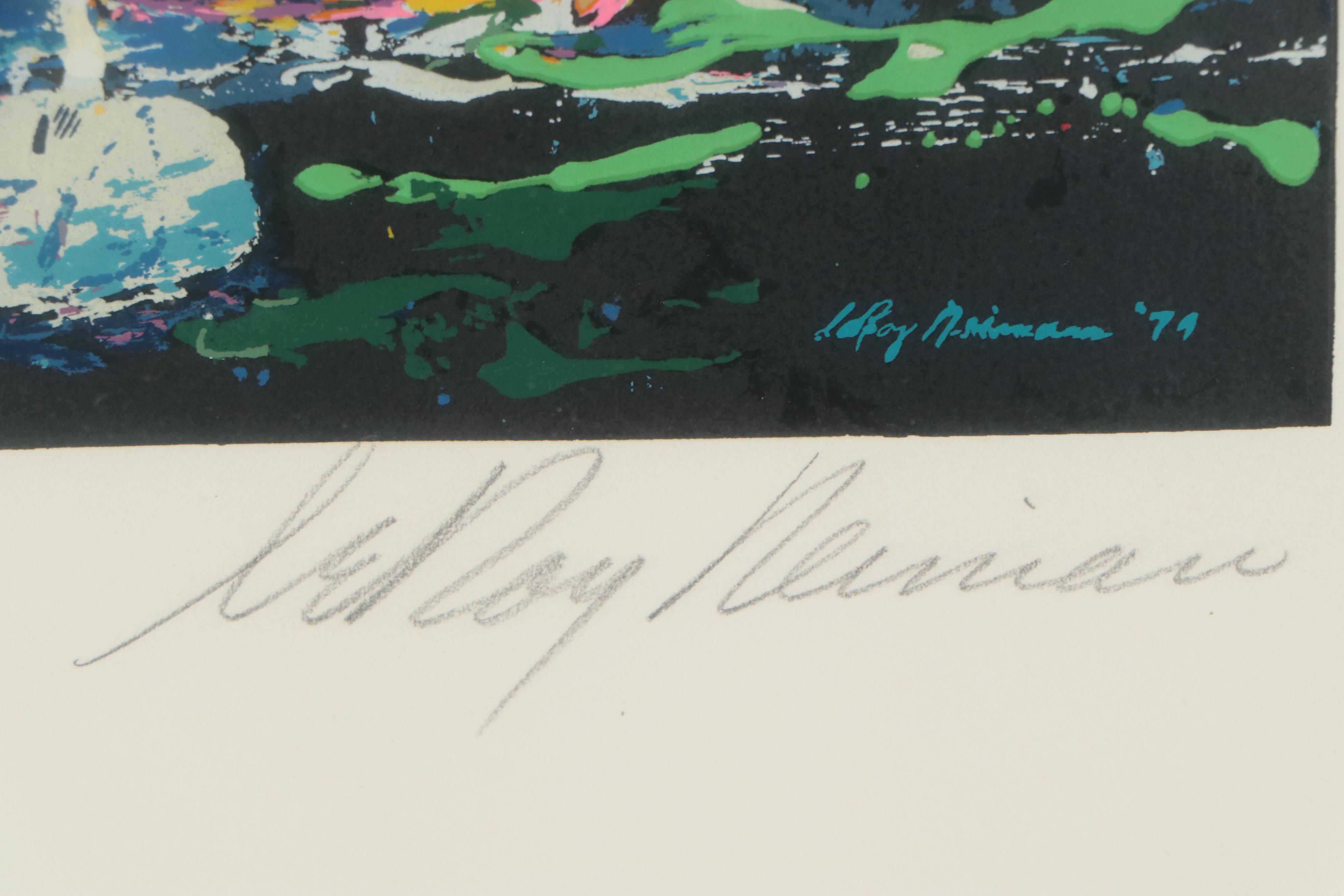 LeRoy Neiman Serigraph "Moby Dick," circa 1979