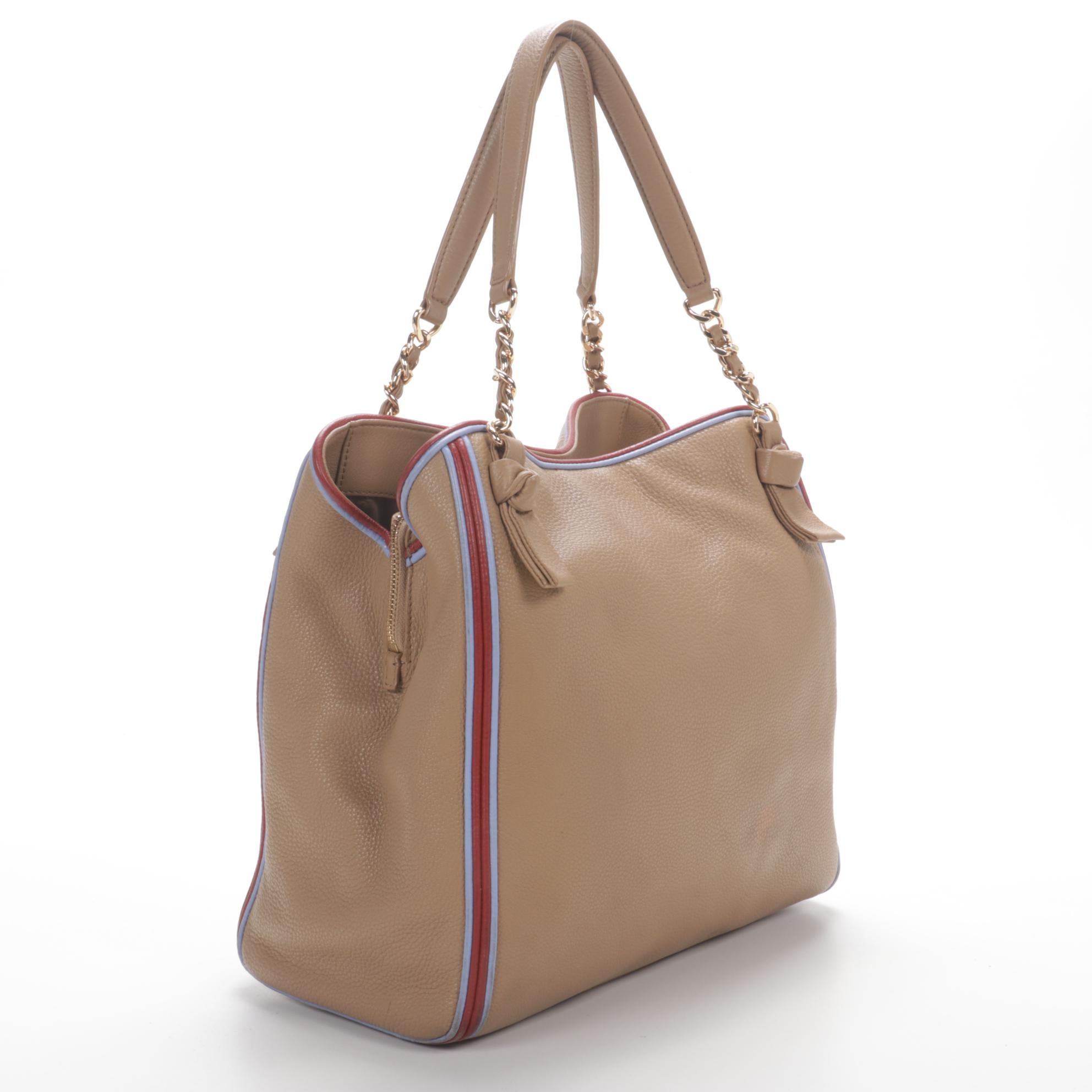 Tory Burch Tote in Grained Leather