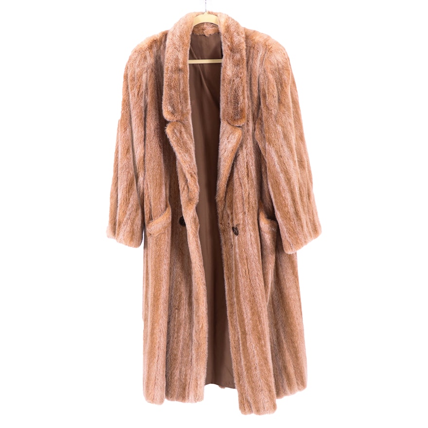 Joop Clipped Nutria Fur Coat for Gidding Jenny
