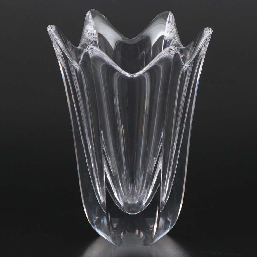 Orrefors "Belle" Crystal Vase, 1991–1994