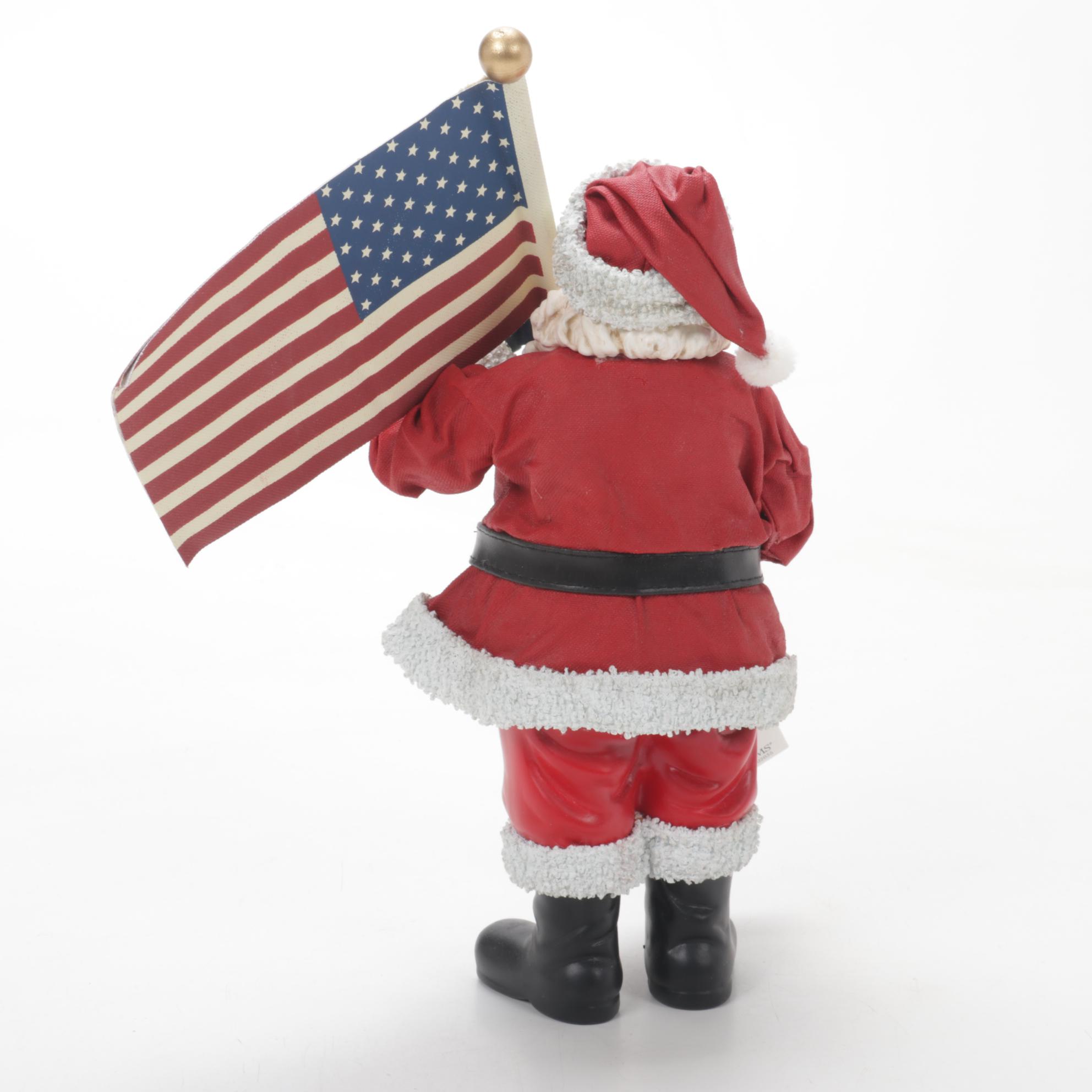 Possible Dreams Clothtique and KSA Collectibles Santa Figurines