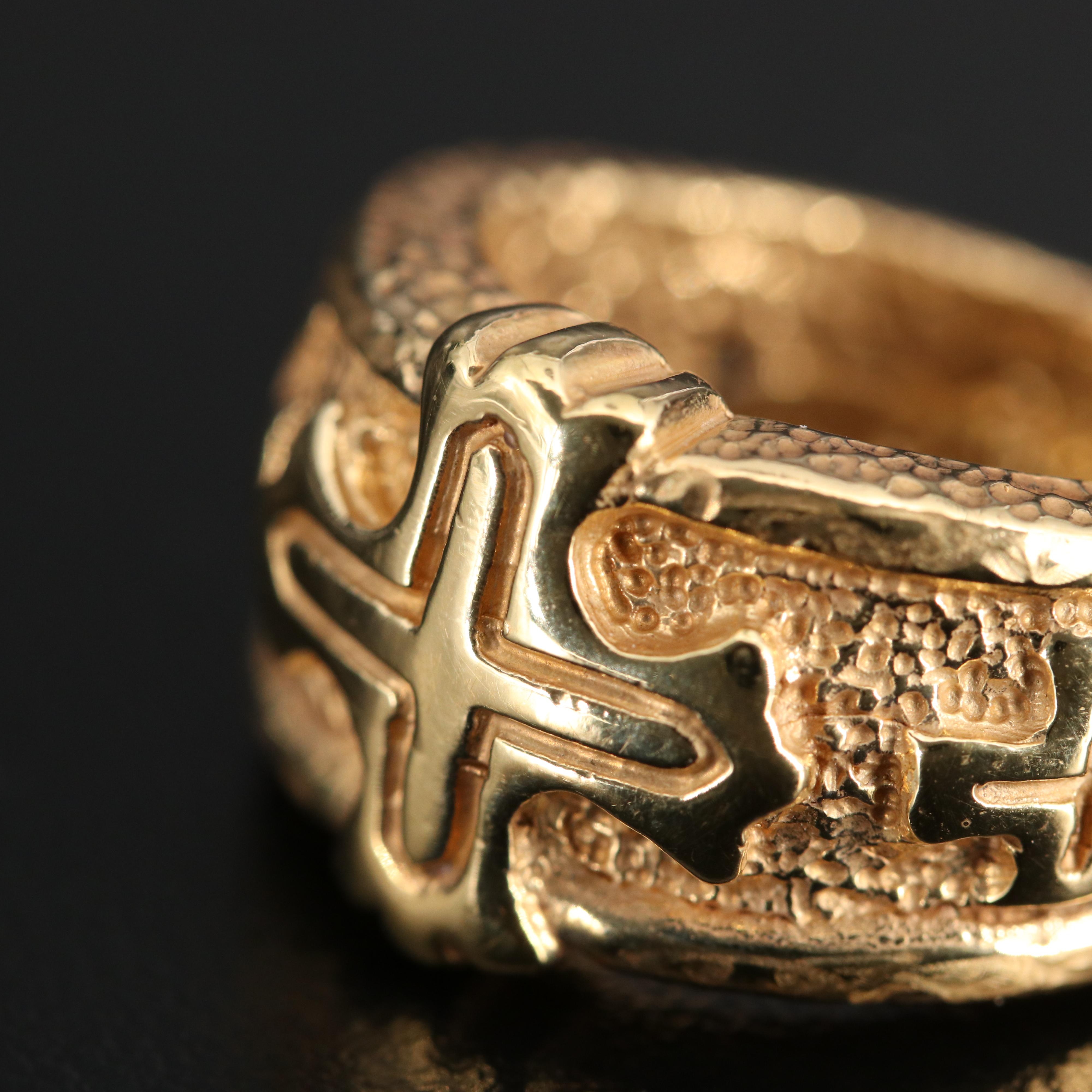 Golden Clef International 14K Gold Ring