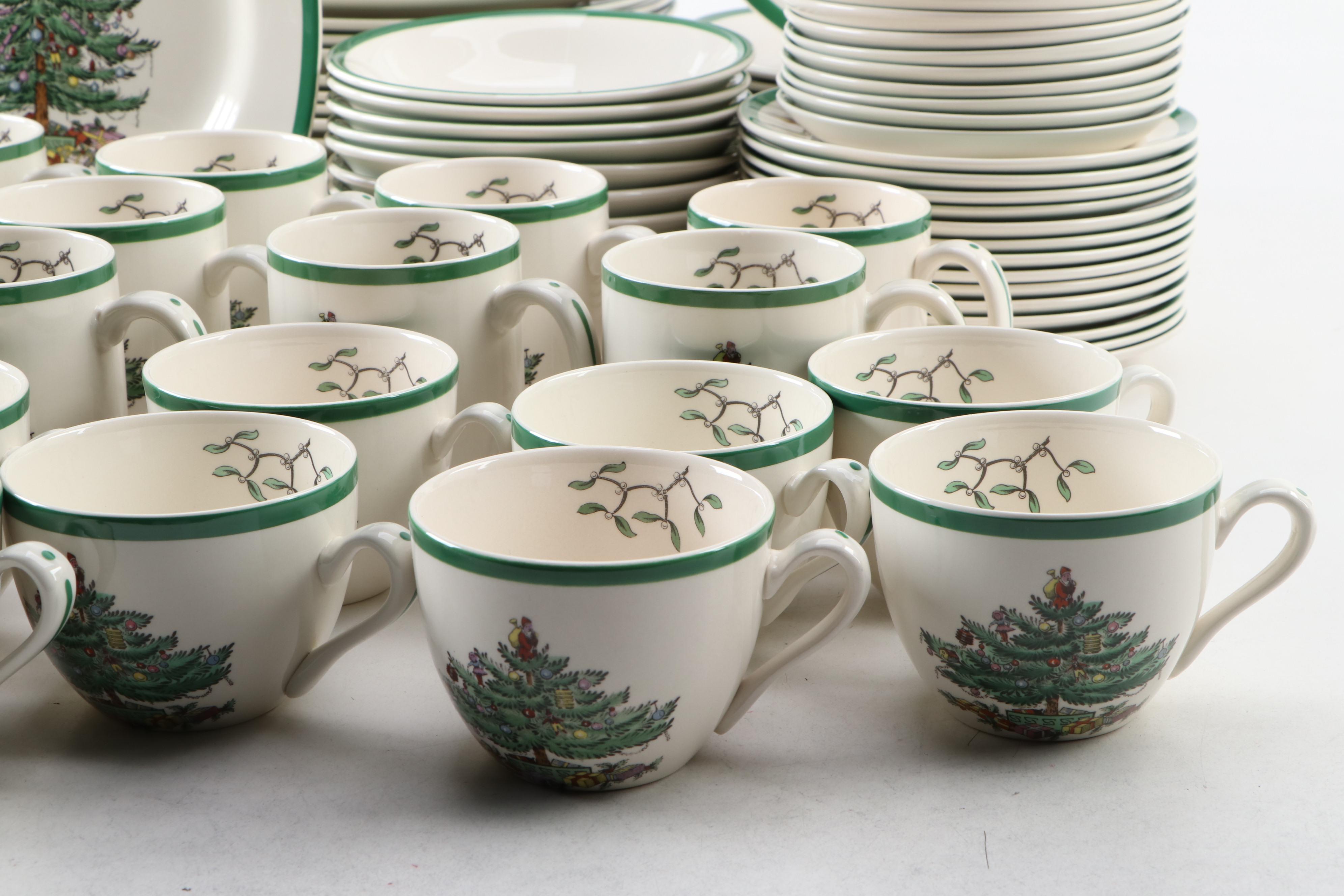 Spode "Christmas Tree" Ceramic Dinnerware