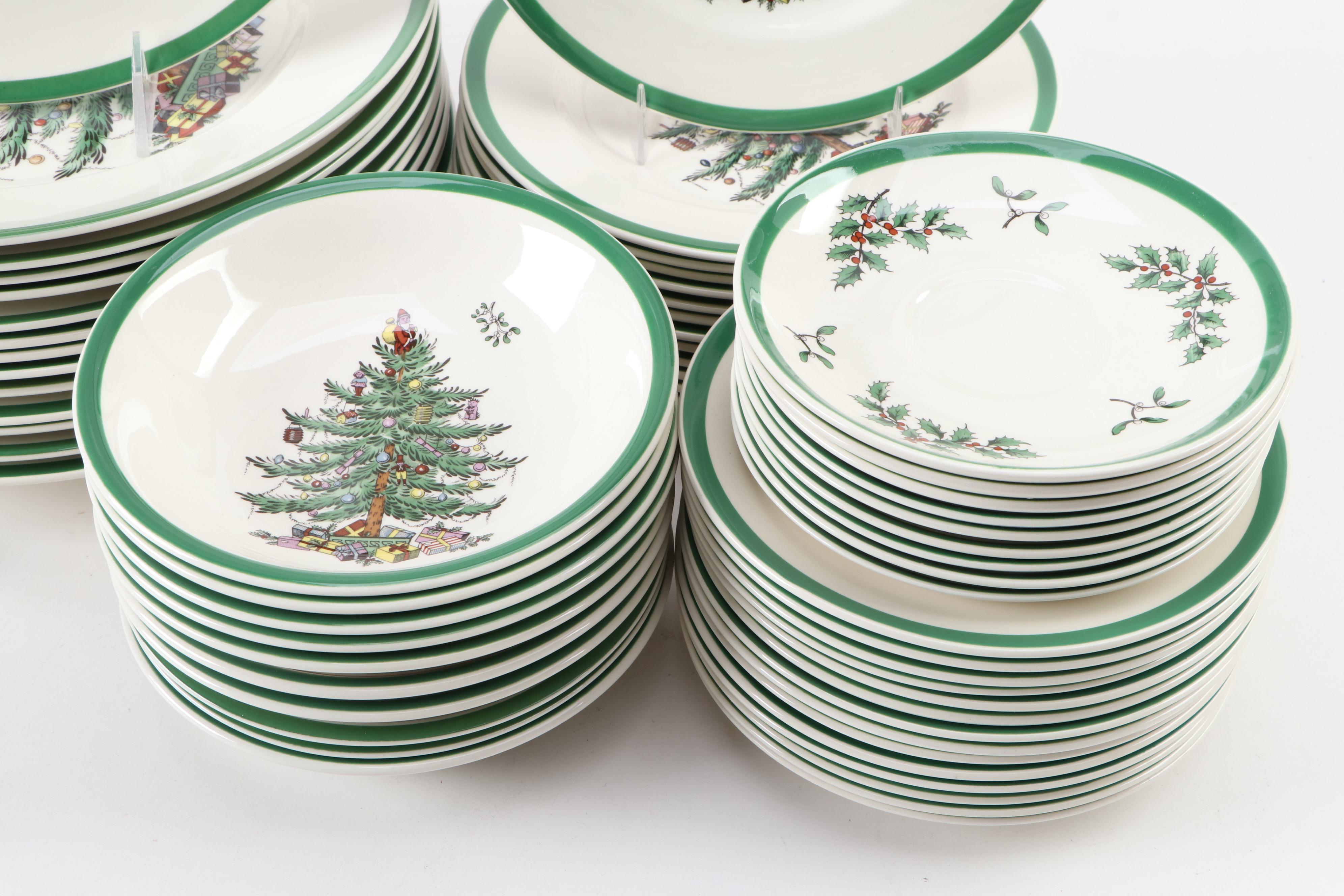 Spode "Christmas Tree" Ceramic Dinnerware