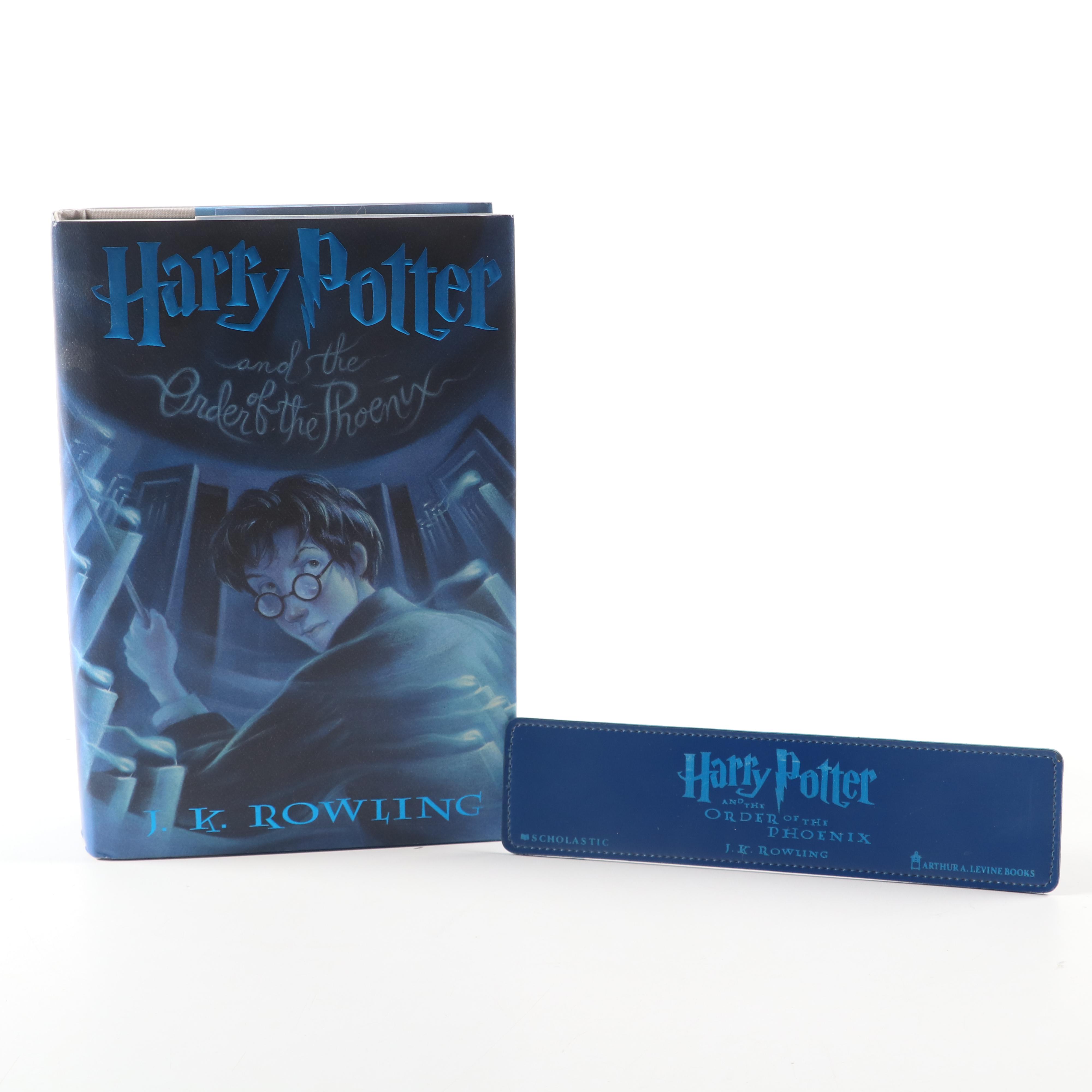 Partial First American Edition "Harry Potter" Series by J. K. Rowling
