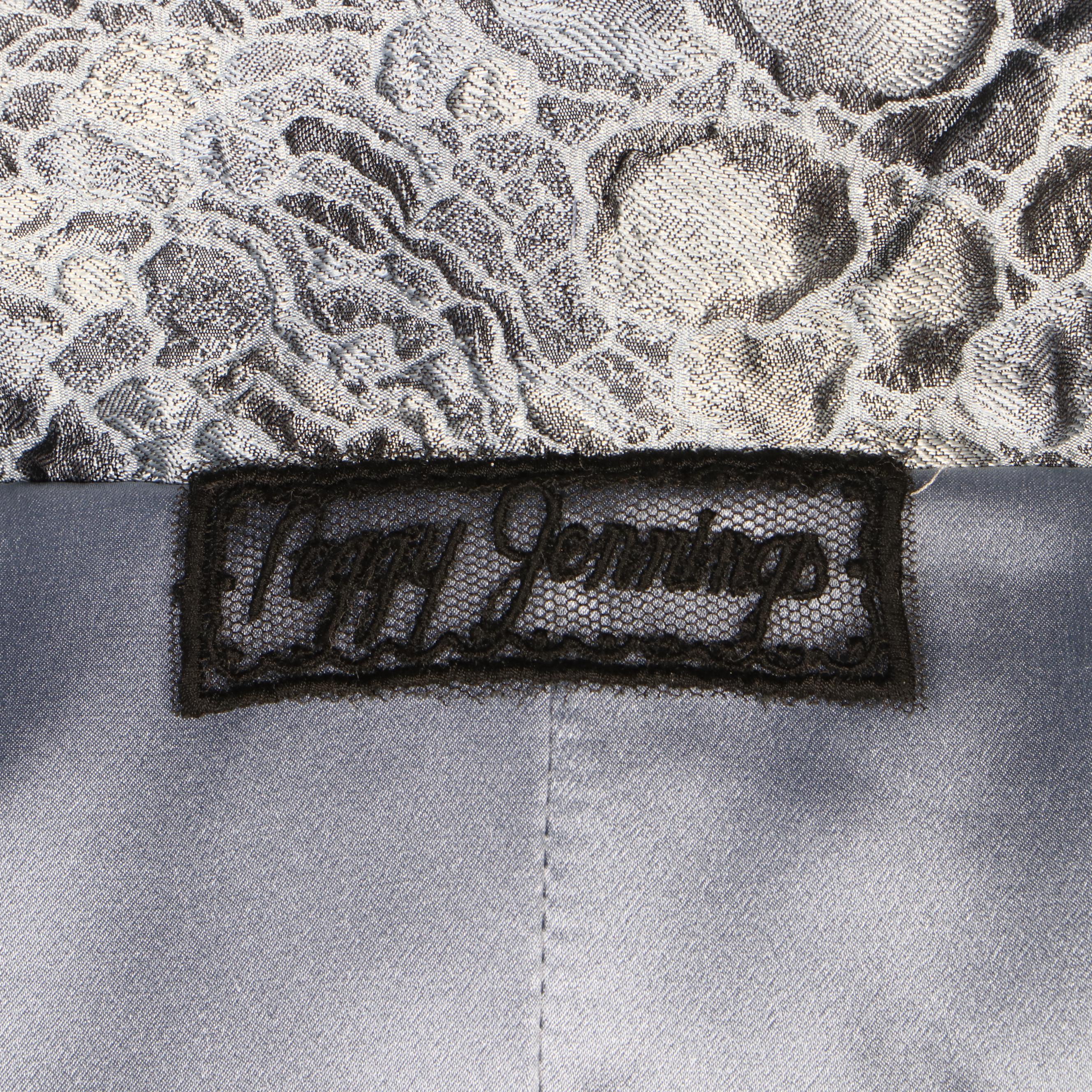 Peggy Jennings Full-Length Evening Skirt Set and Embellished Tweed Jacket