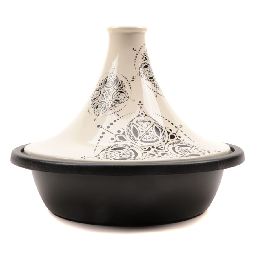 Le Creuset Cream Stoneware and Cast Iron Spice Tagine