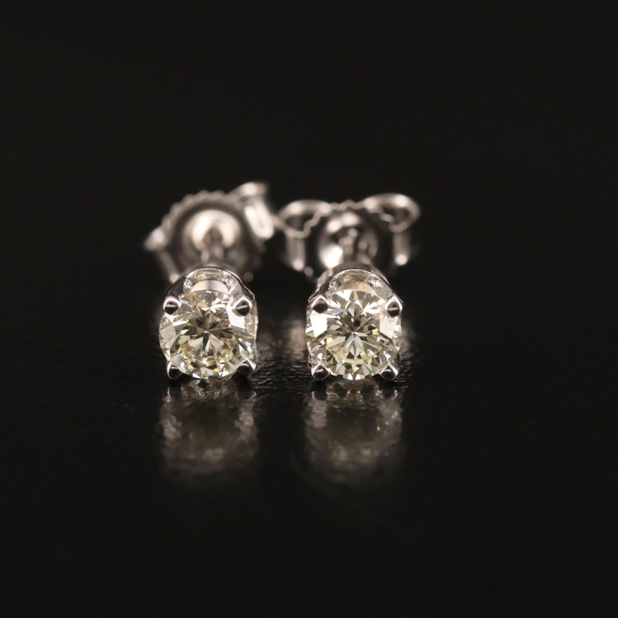 14K 0.44 CTW Diamond Stud Earrings