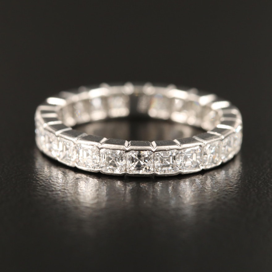 Platinum 2.16 CTW Diamond Eternity Band