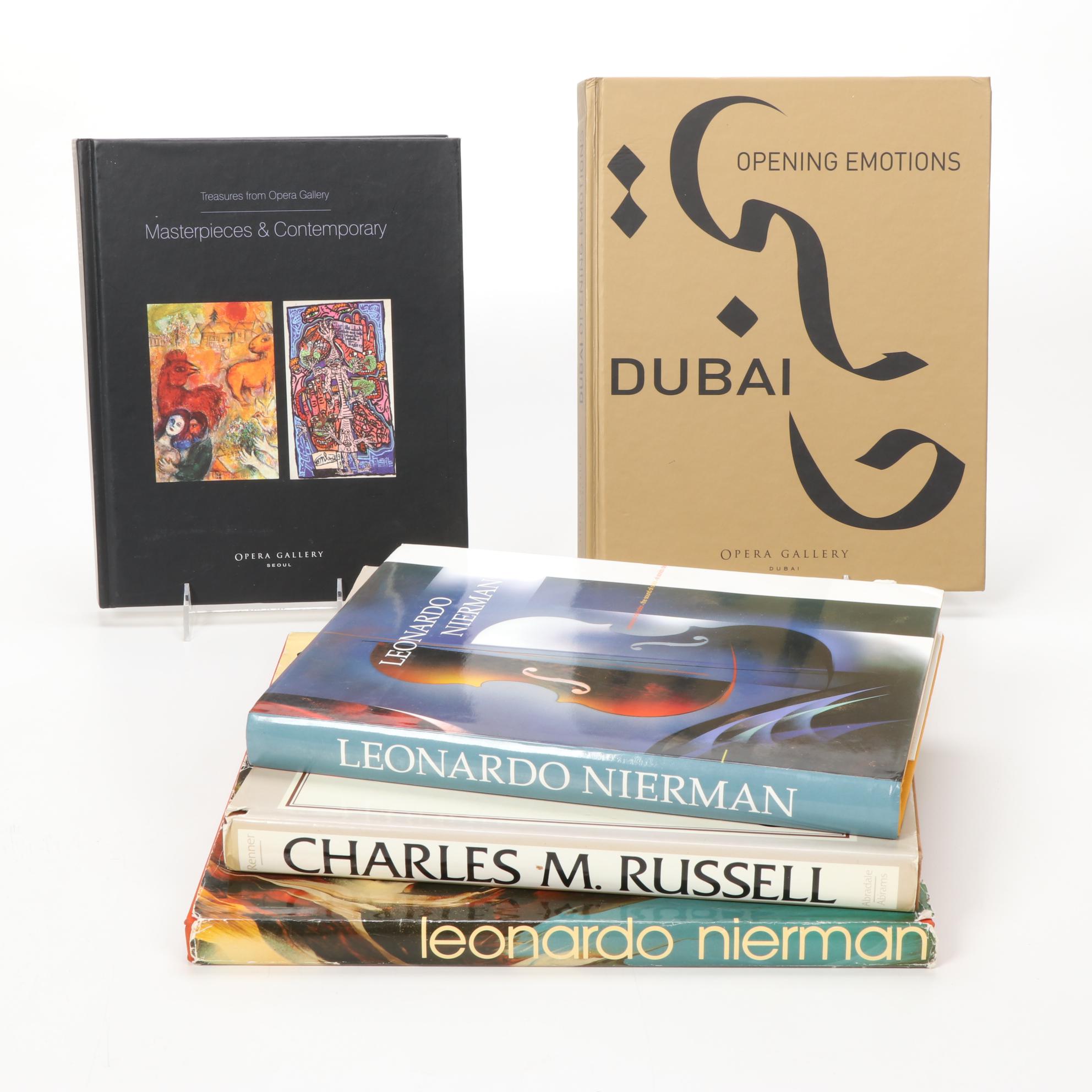 Contemporary, Expressionist, and Other Gallery Art Books