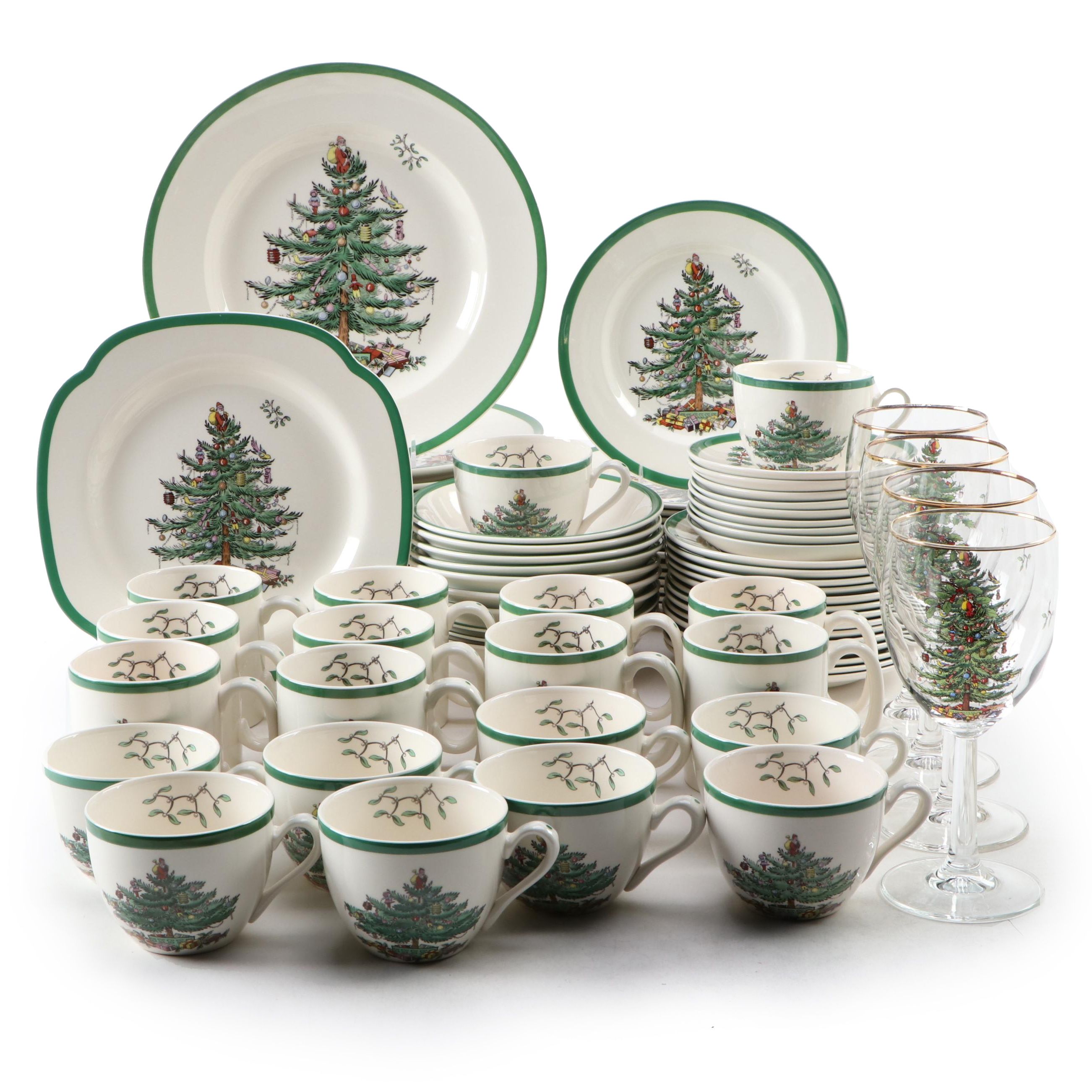 Spode "Christmas Tree" Ceramic Dinnerware