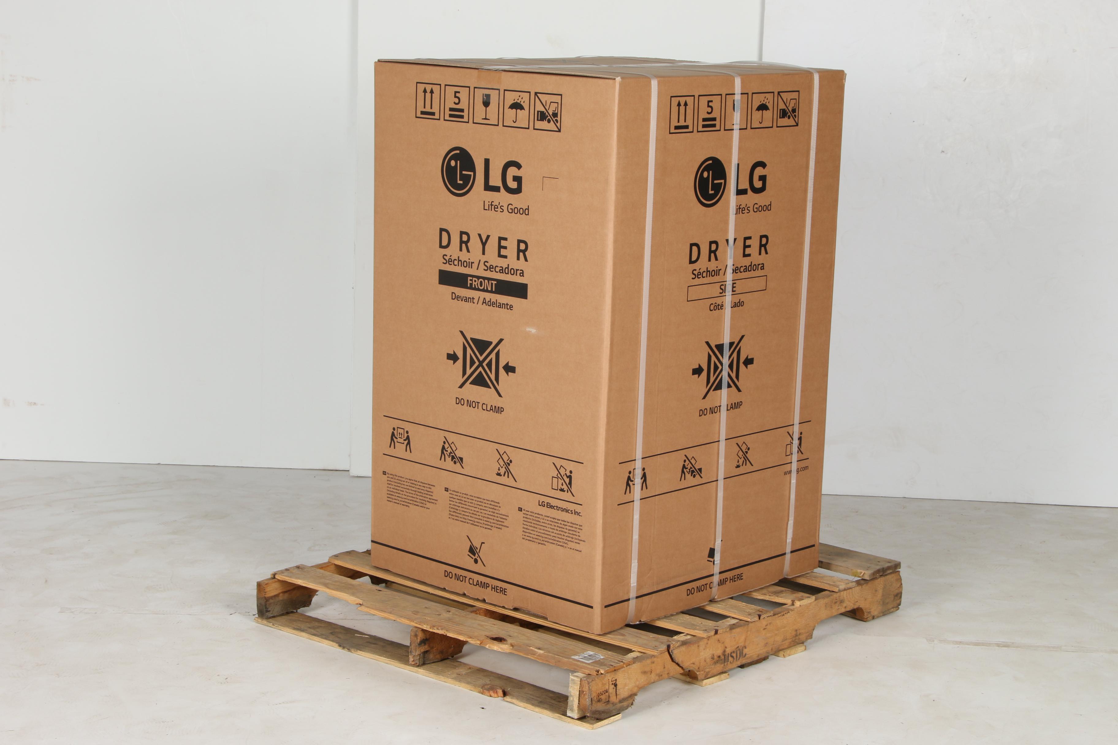 LG 7.3 Cu. Ft. Smart WiFi Enabled Electric Dryer with TurboSteam™