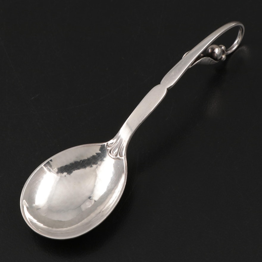 Georg Jensen "Ornamental" Sterling Silver Sugar Spoon