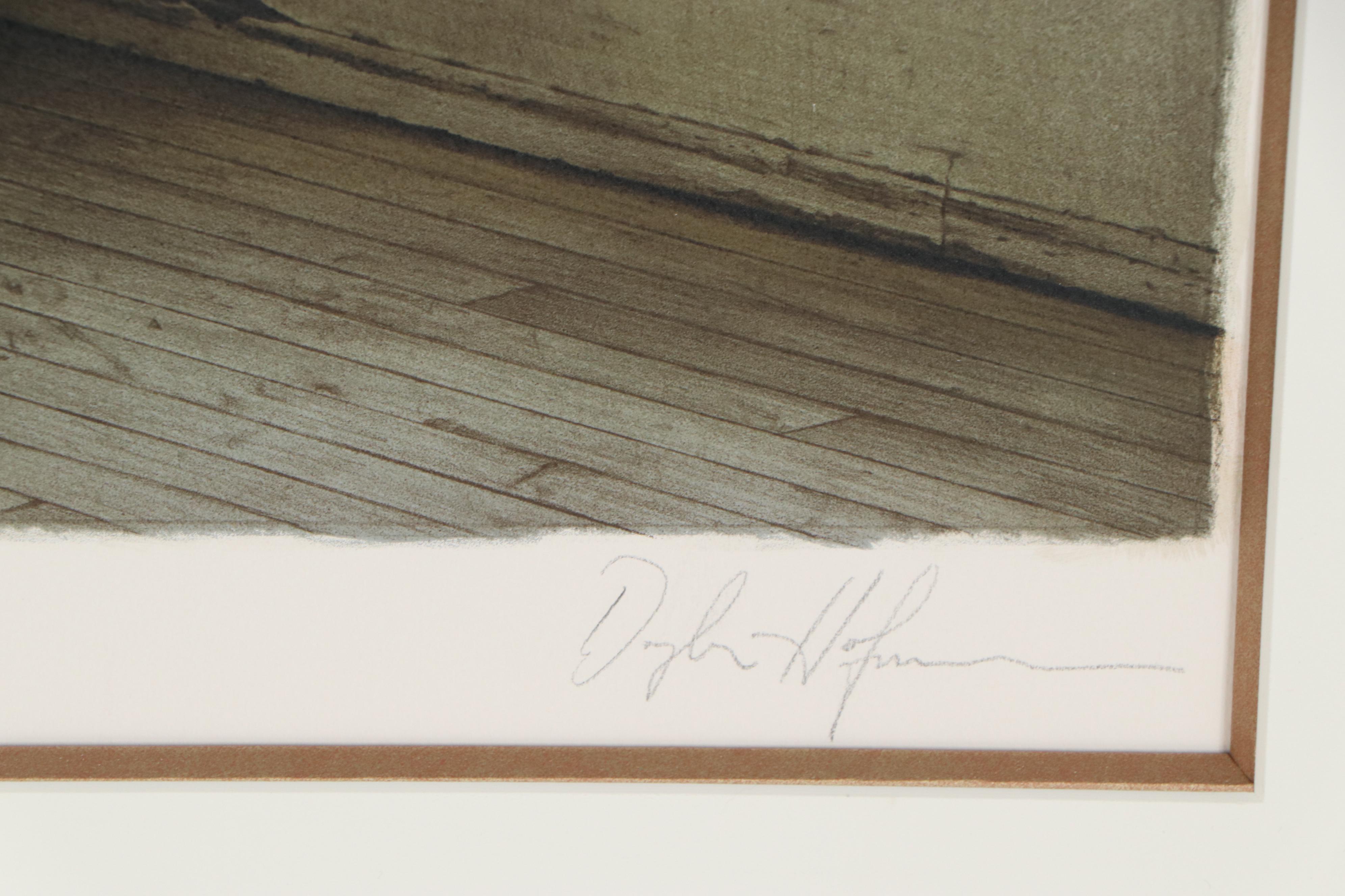 Douglas Hofmann Lithograph "Afternoon Rehearsal," 1995