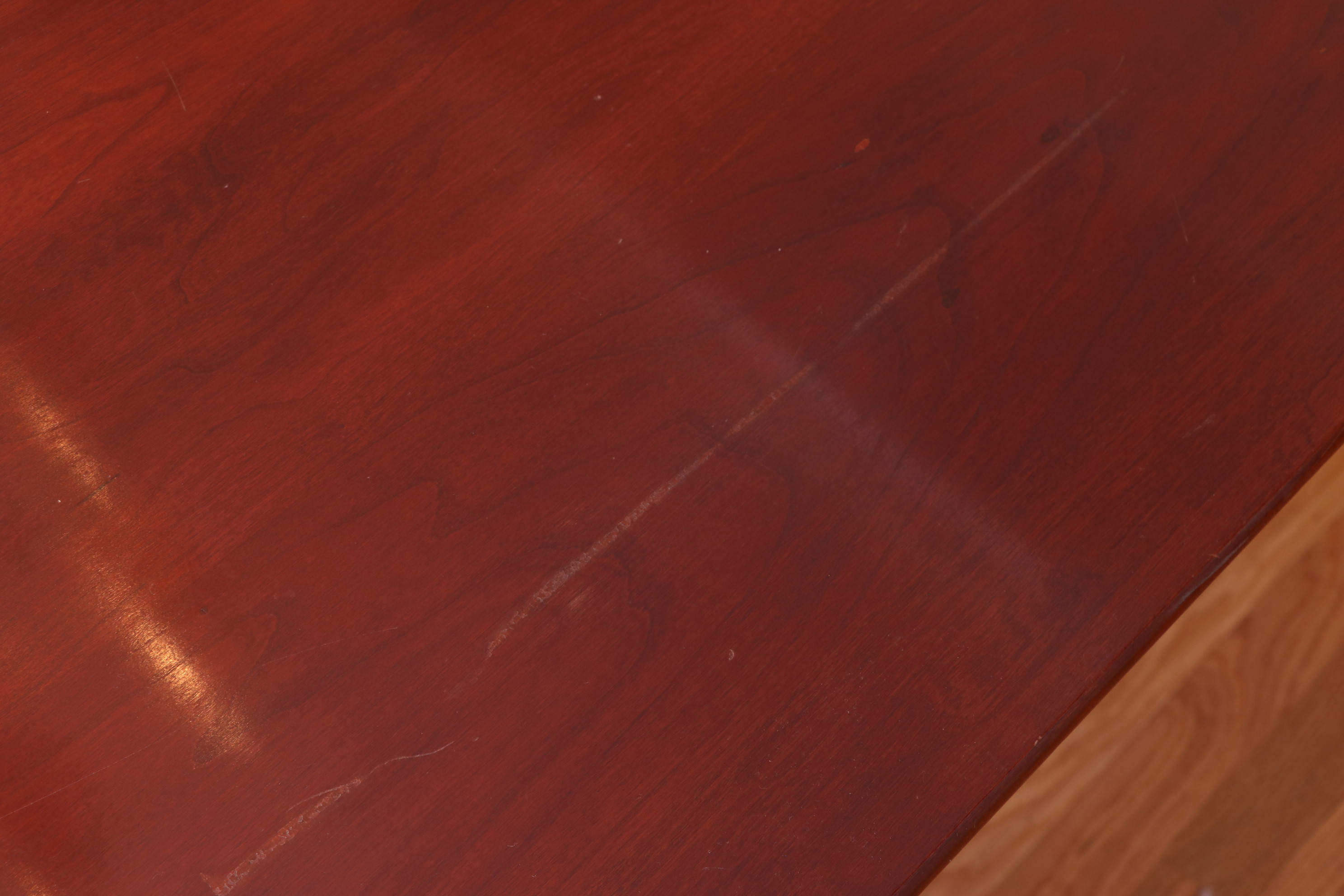 Willett "Wildwood" Cherry Barley Twist Gate-Leg Dining Table with Chairs