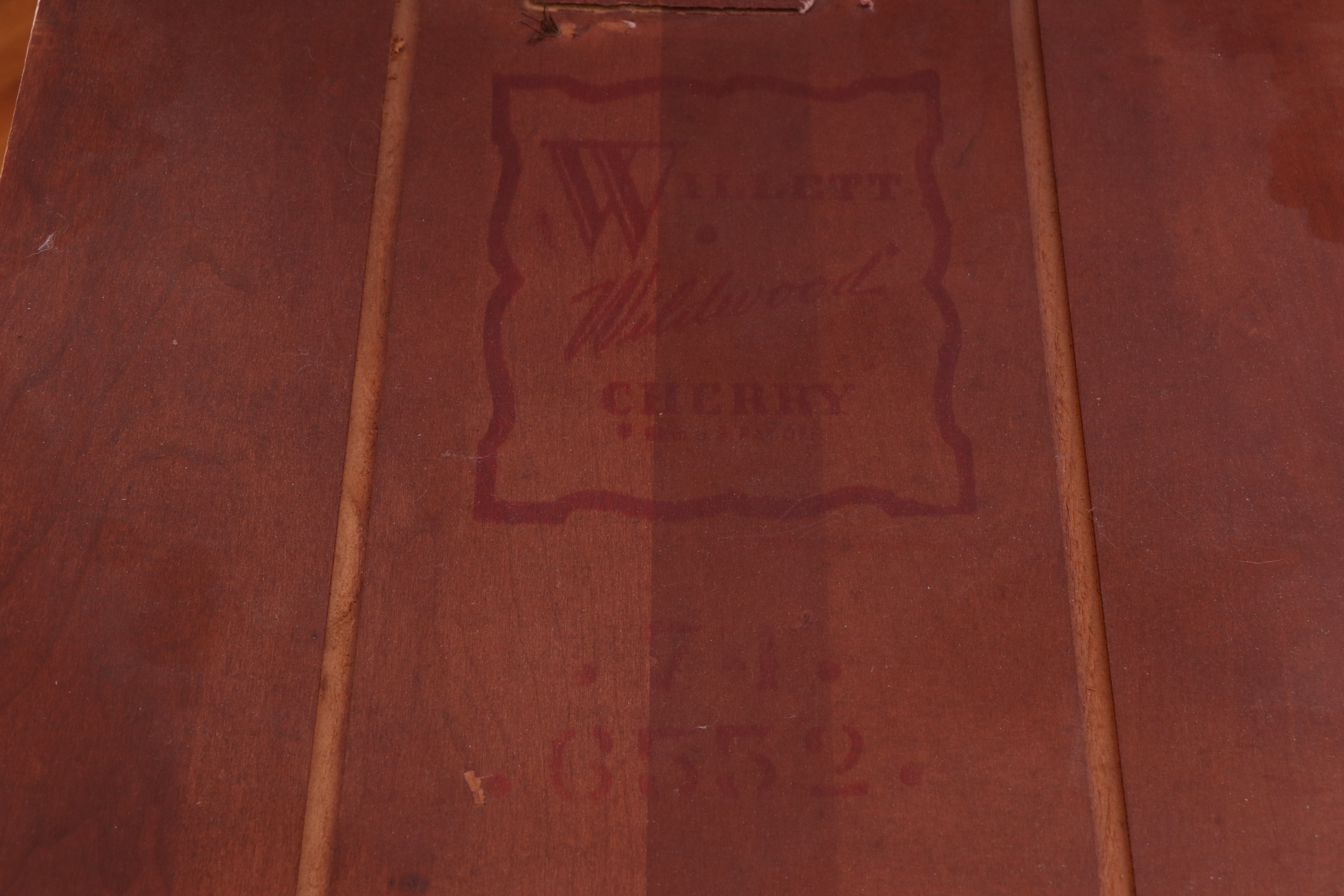 Willett "Wildwood" Cherry Barley Twist Gate-Leg Dining Table with Chairs