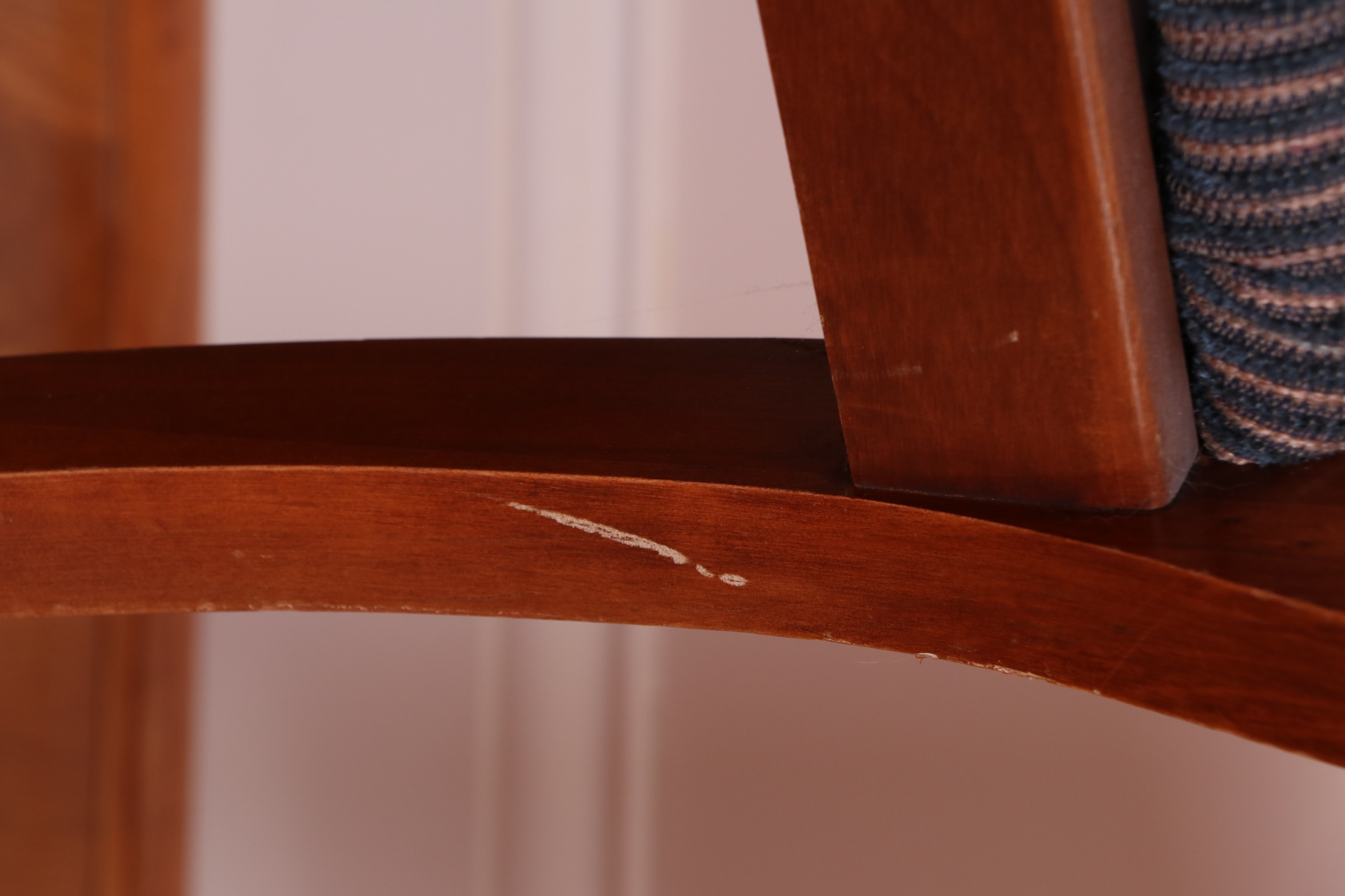 Willett "Wildwood" Cherry Barley Twist Gate-Leg Dining Table with Chairs